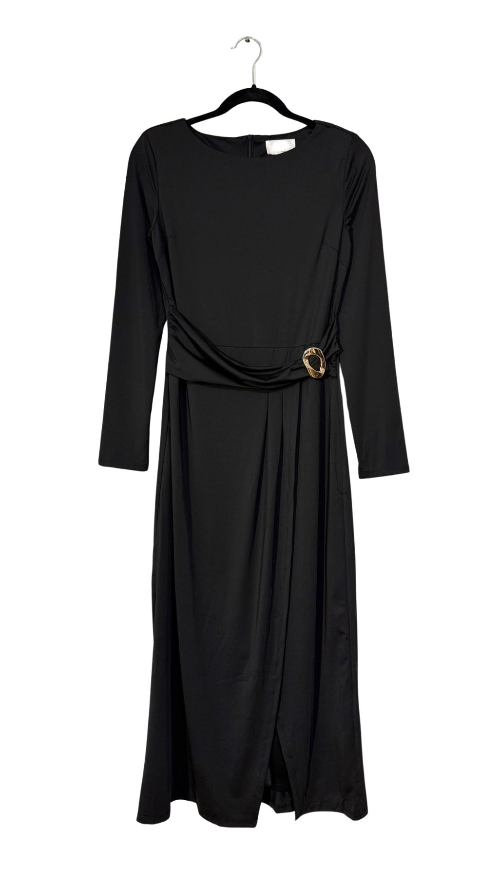 Asymmetrical Belted Dress