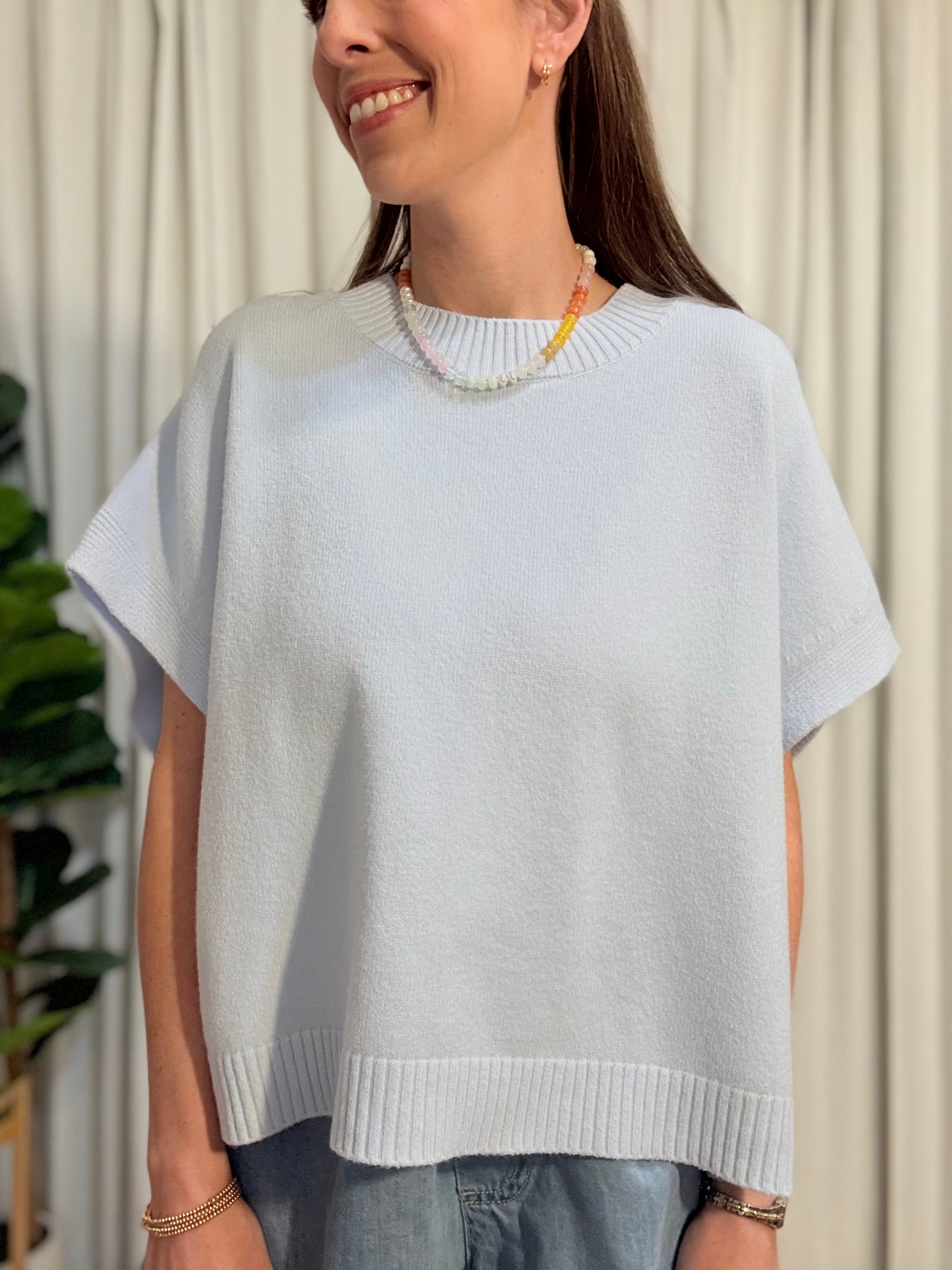 Drop Shoulder Sweater