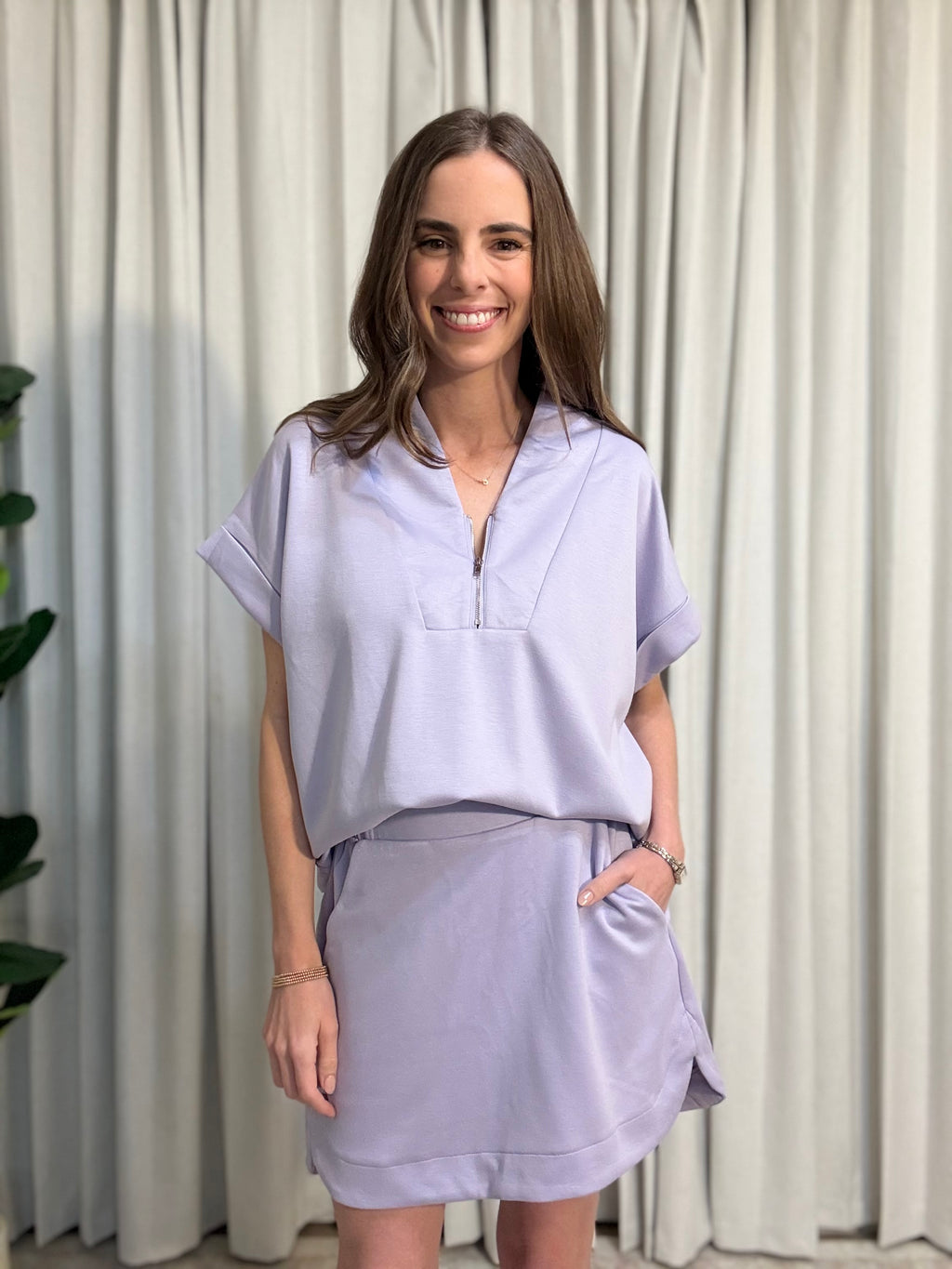 Lilac Skort Set
