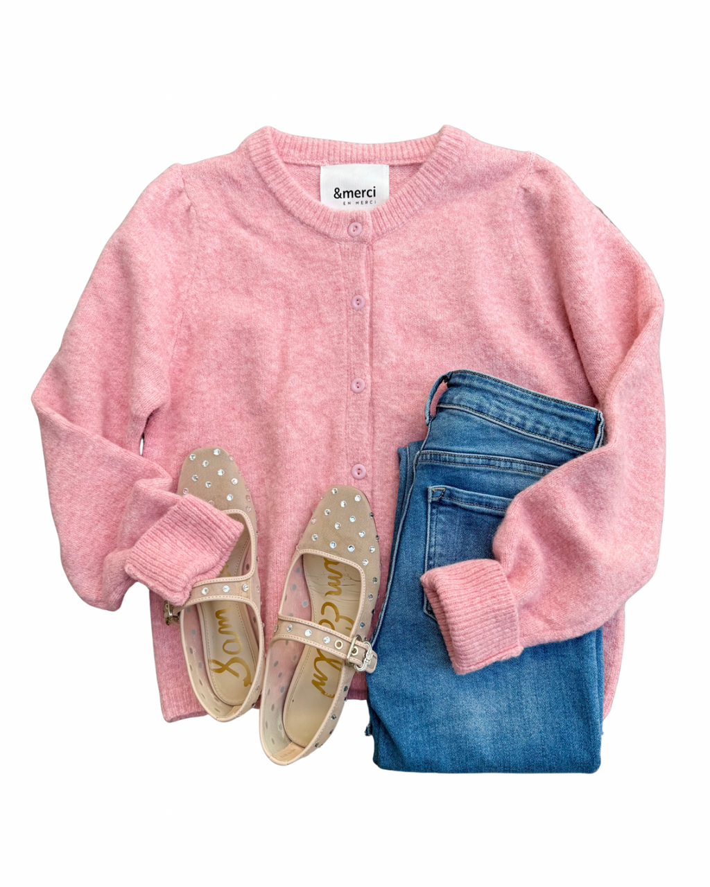 Pink Cardigan