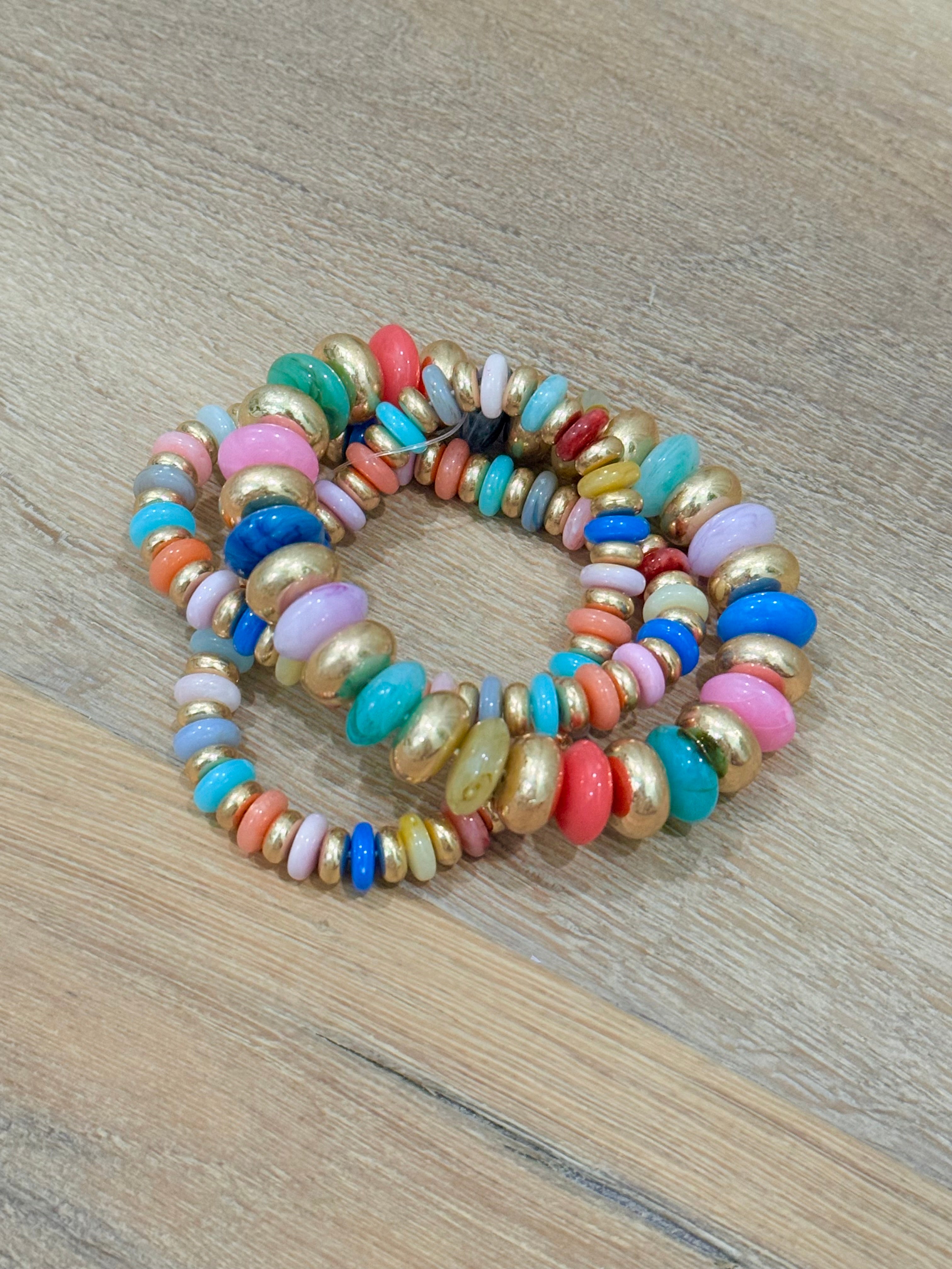 Stackable Bracelets - Rainbow
