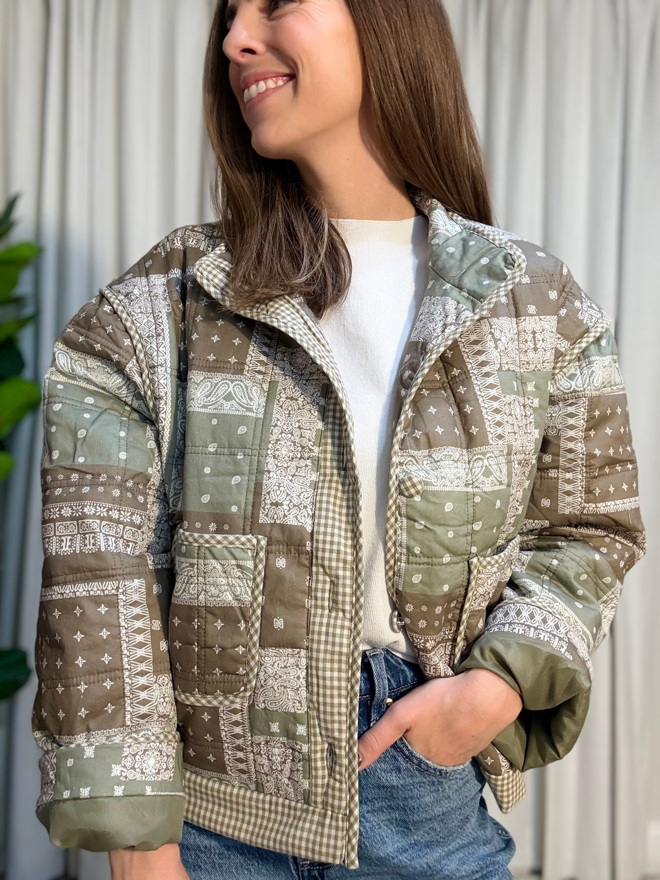 Bandana Patchwork Jacket