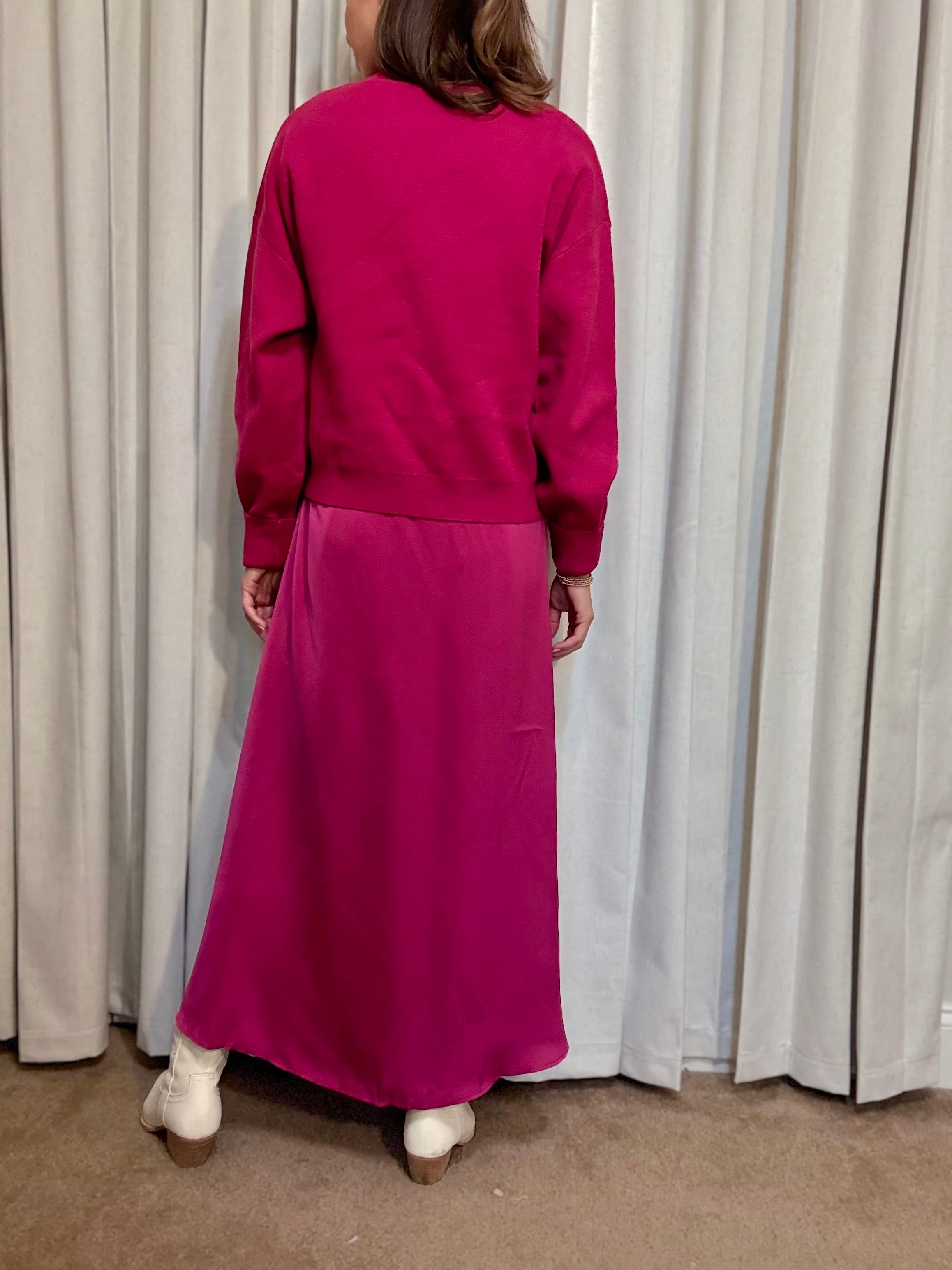 Mix and Match Midi Sweater Dress