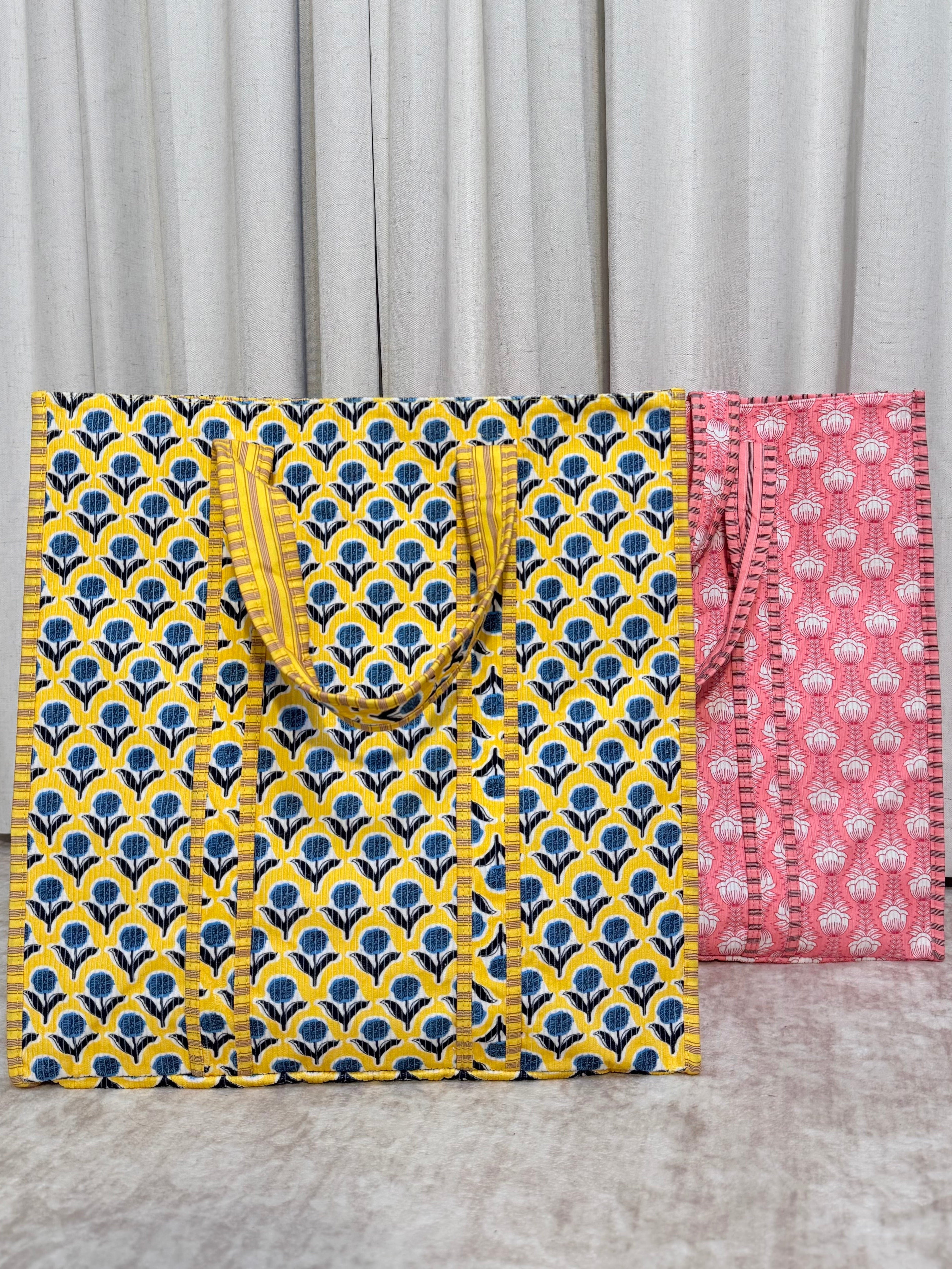 Reversible Quilted Tote