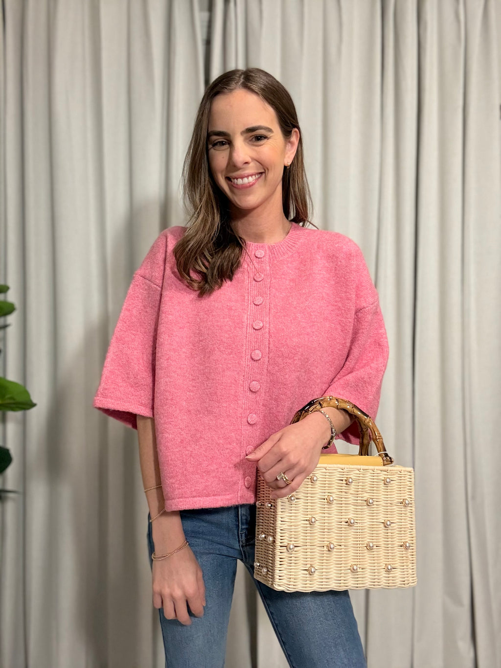 Button Down Sweater