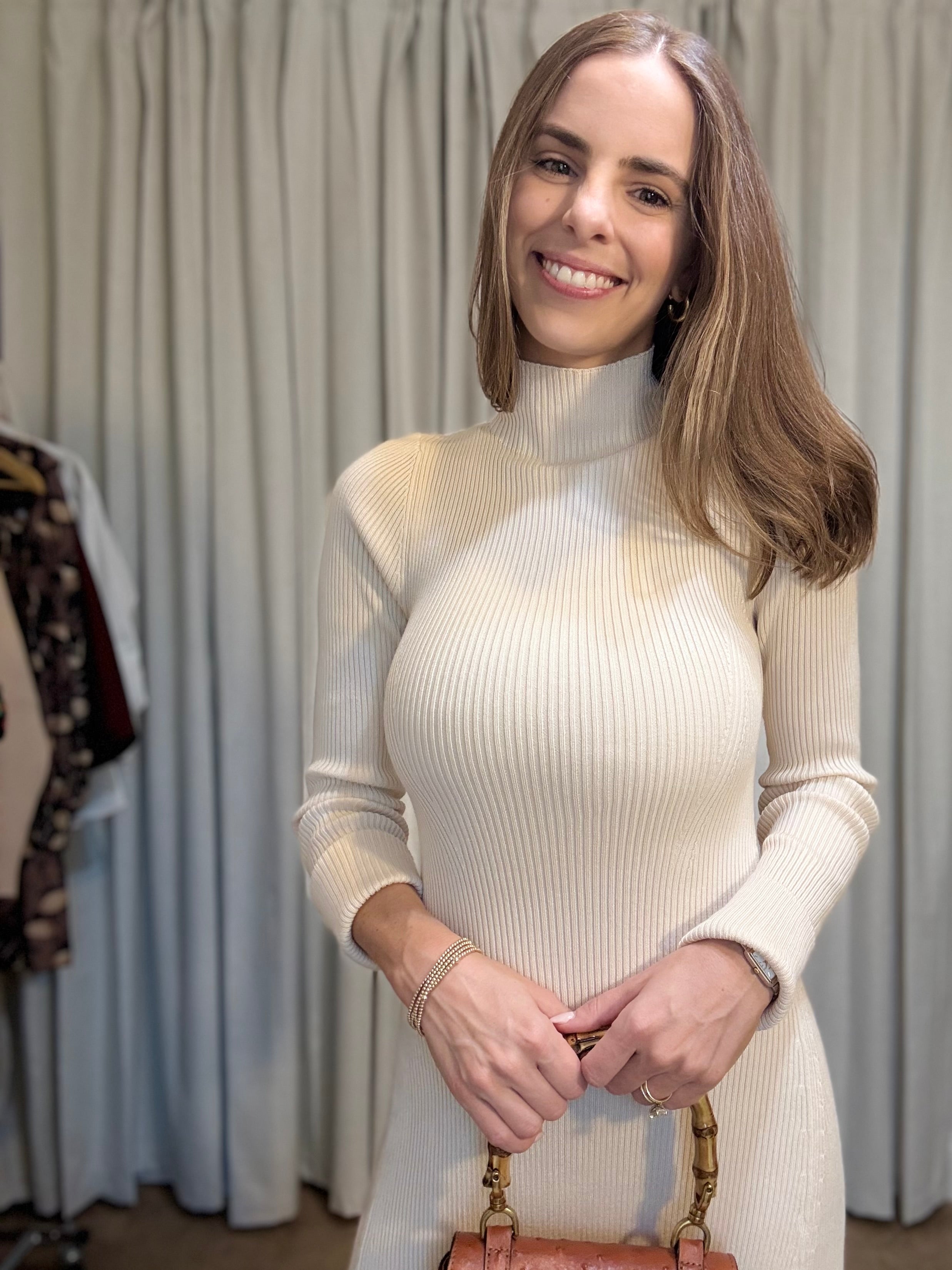 Flared Midi Dress