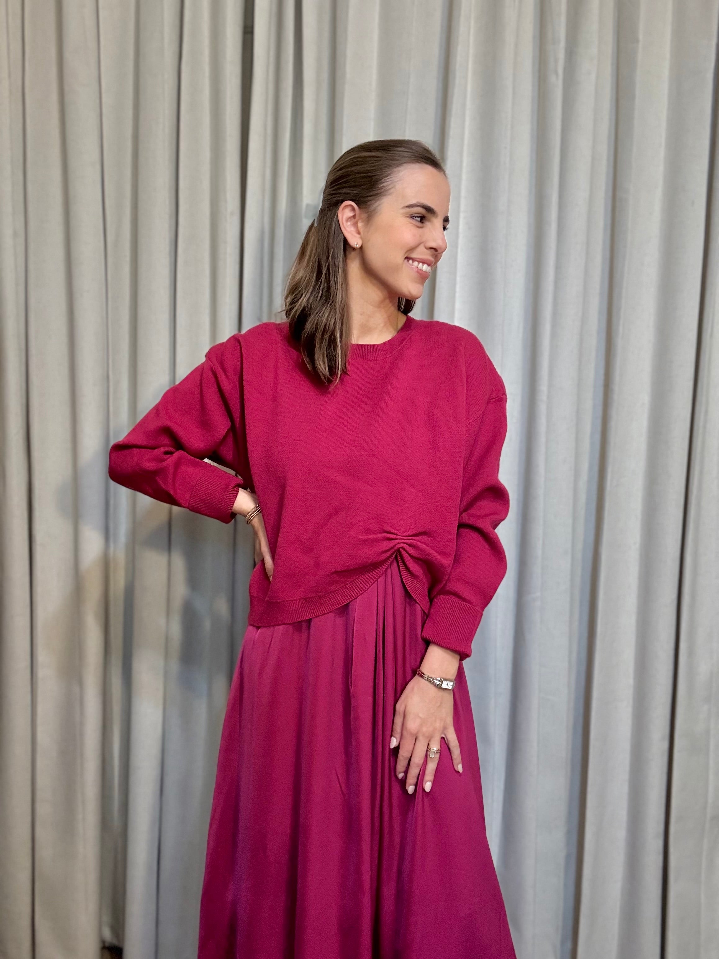 Mix and Match Midi Sweater Dress