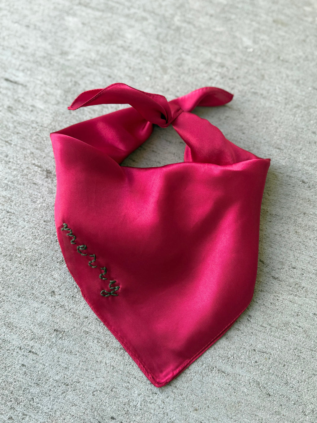 Merry Holiday Scarf - Red
