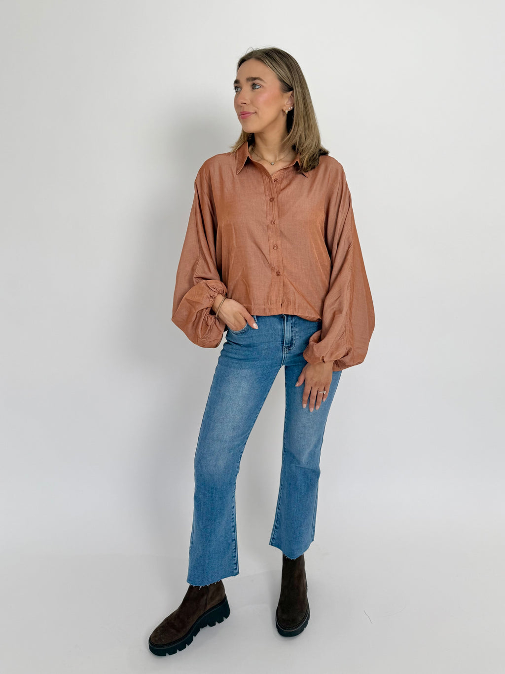 Terracotta Blouse