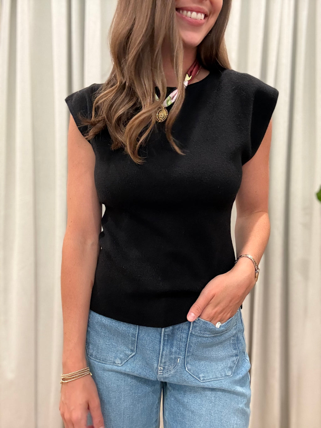 Boat Neck Top