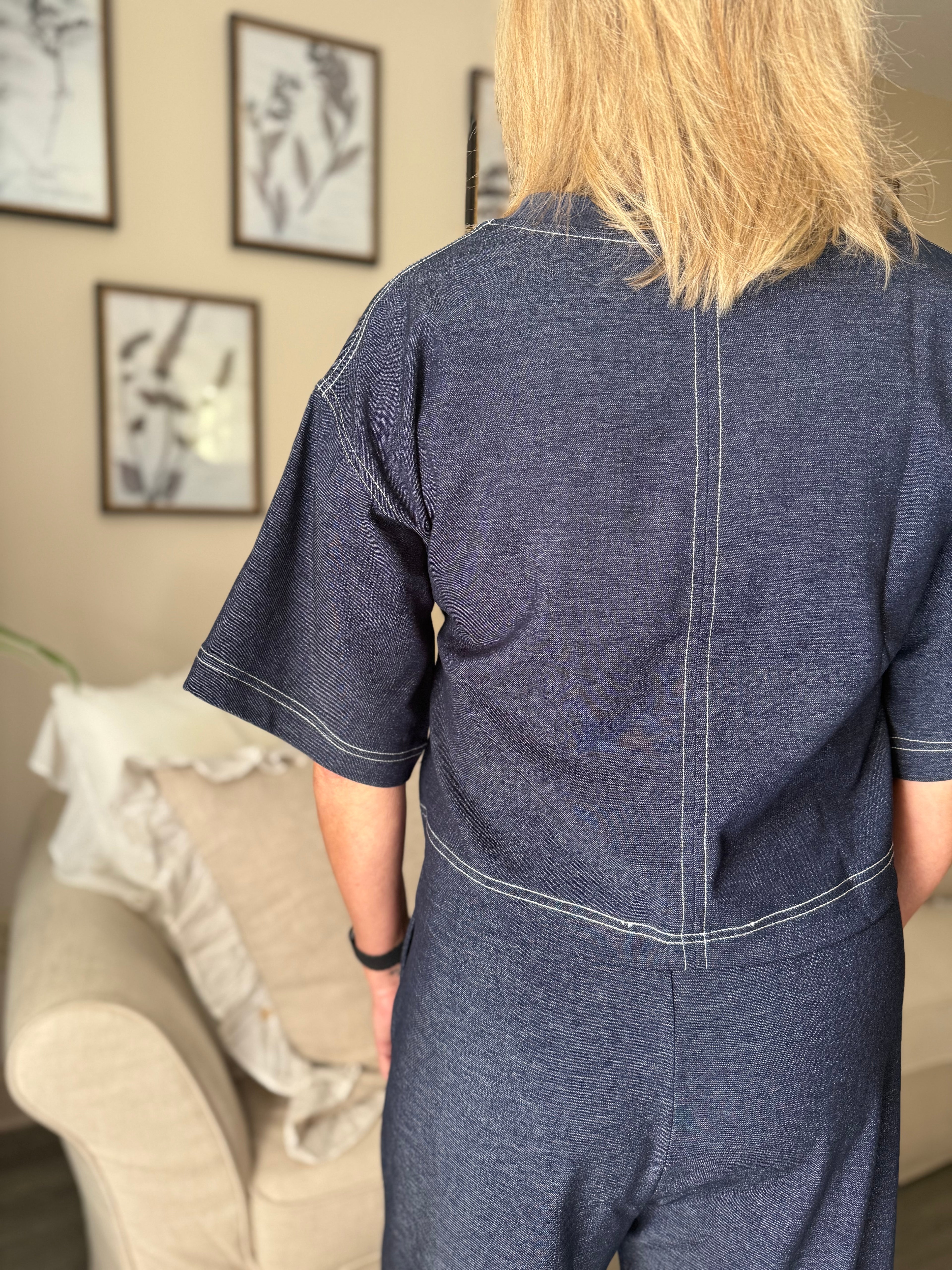 Denim Lounge Set