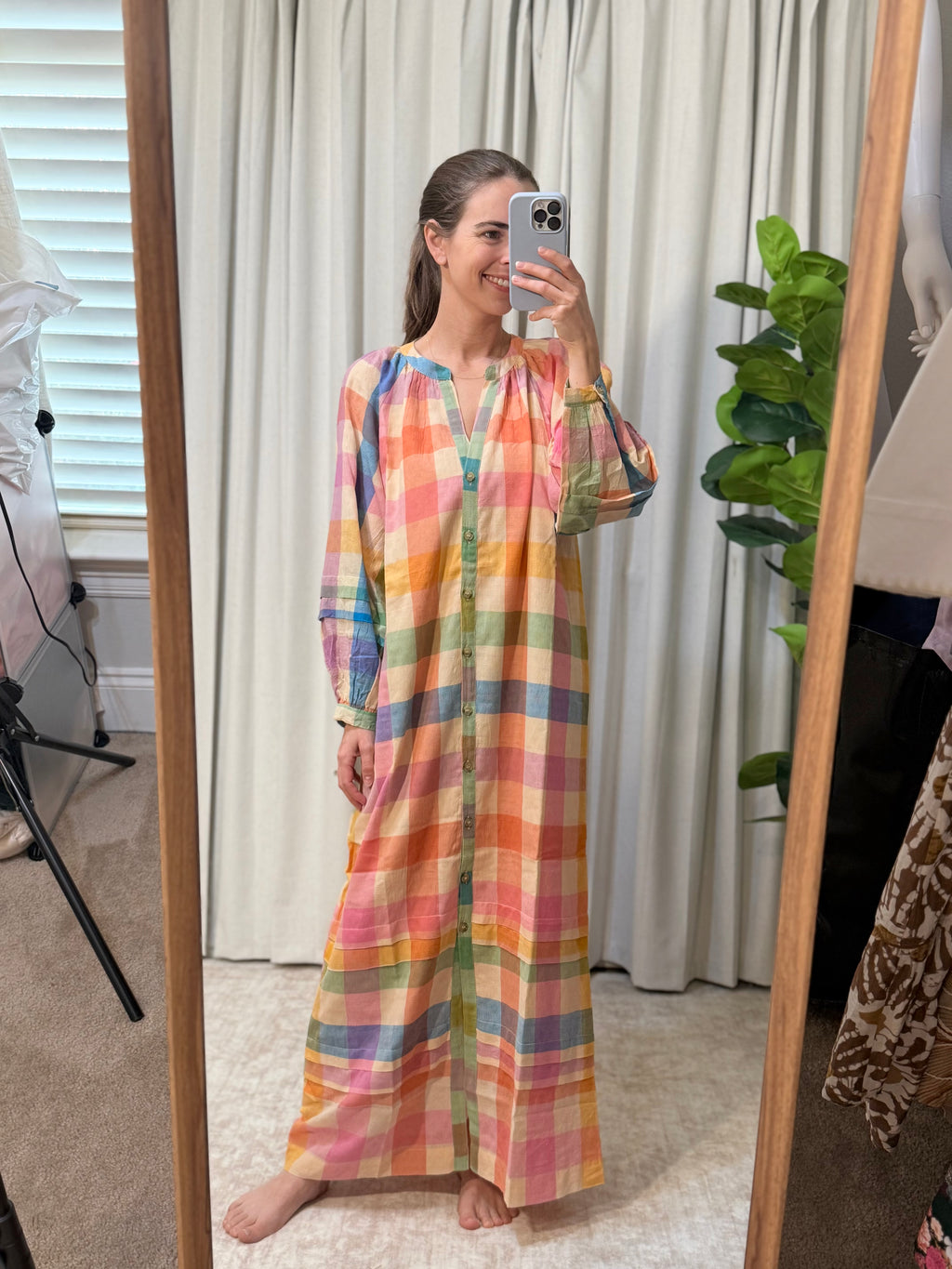 Cleo Plaid Dress