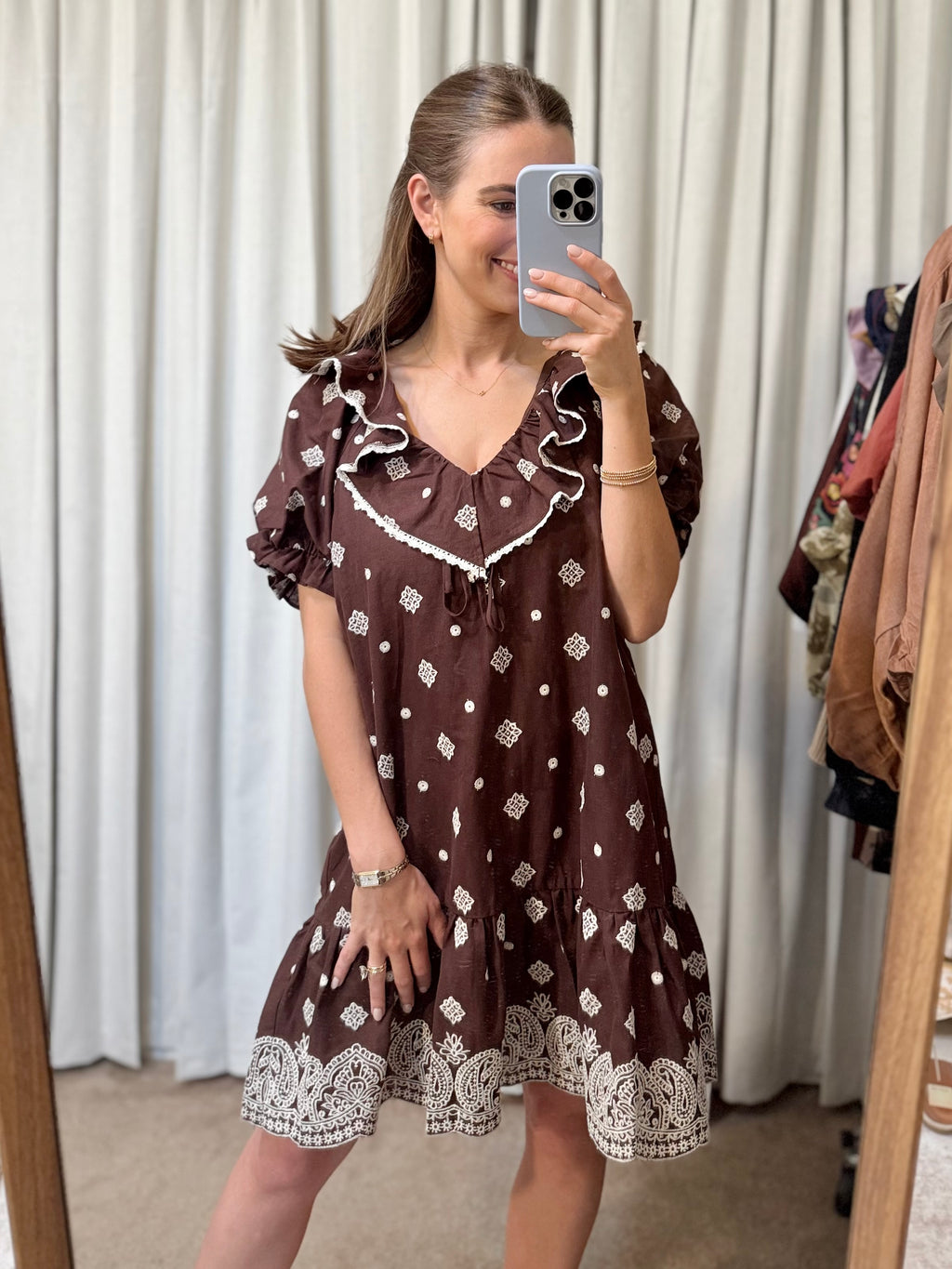 Bohemian Ruffle Dress