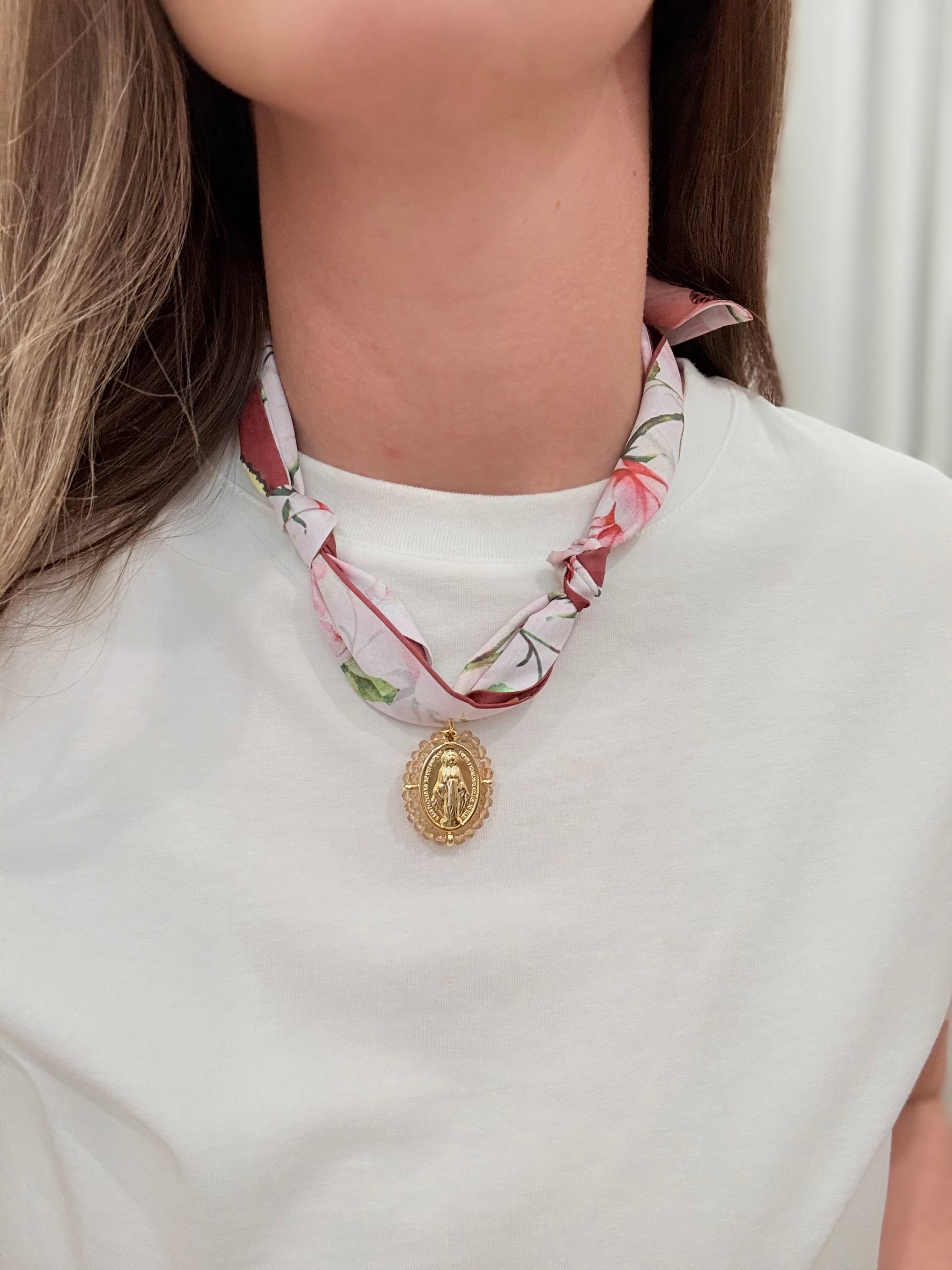 Butterfly Scarf Necklaces