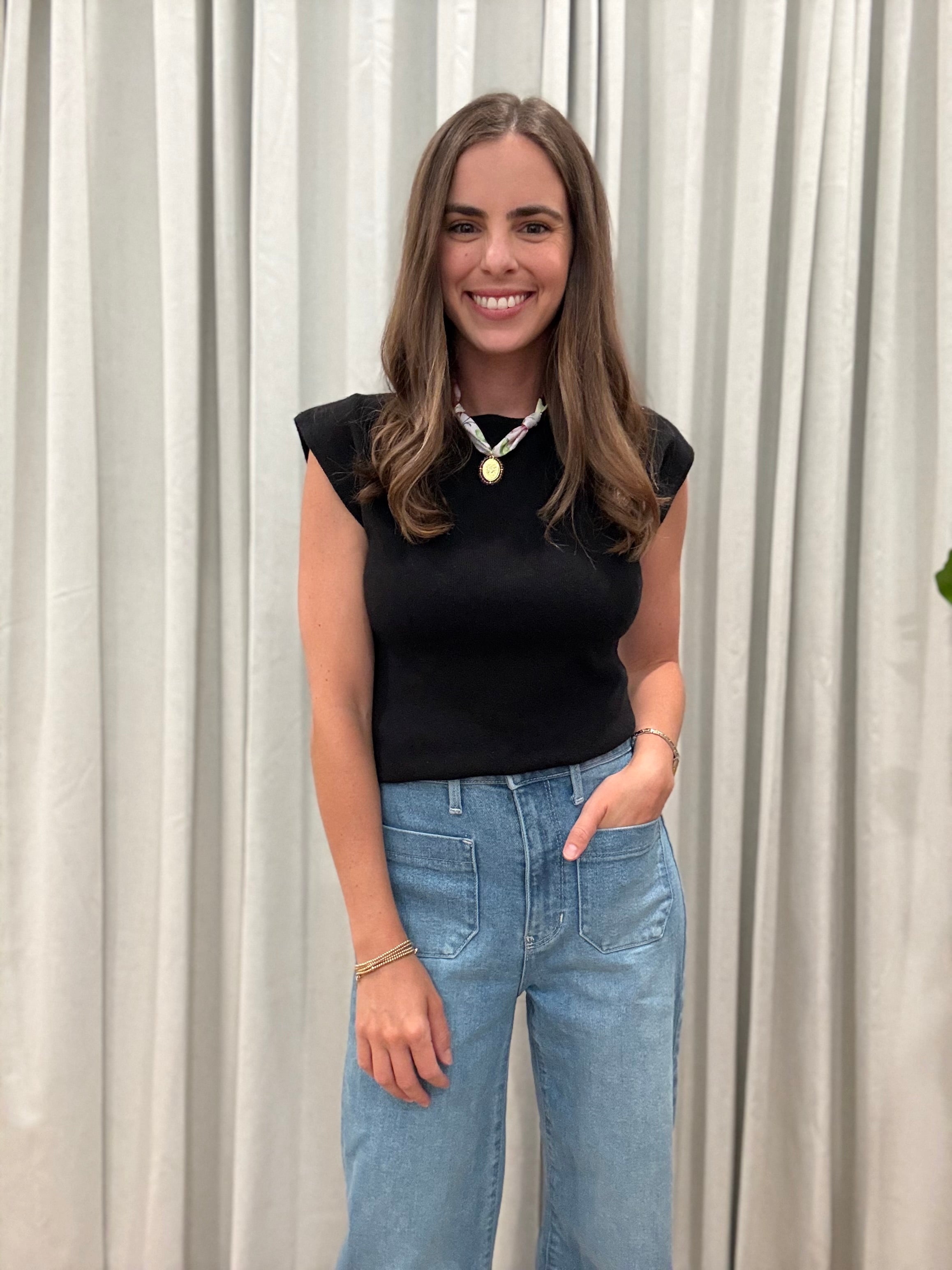 Boat Neck Top
