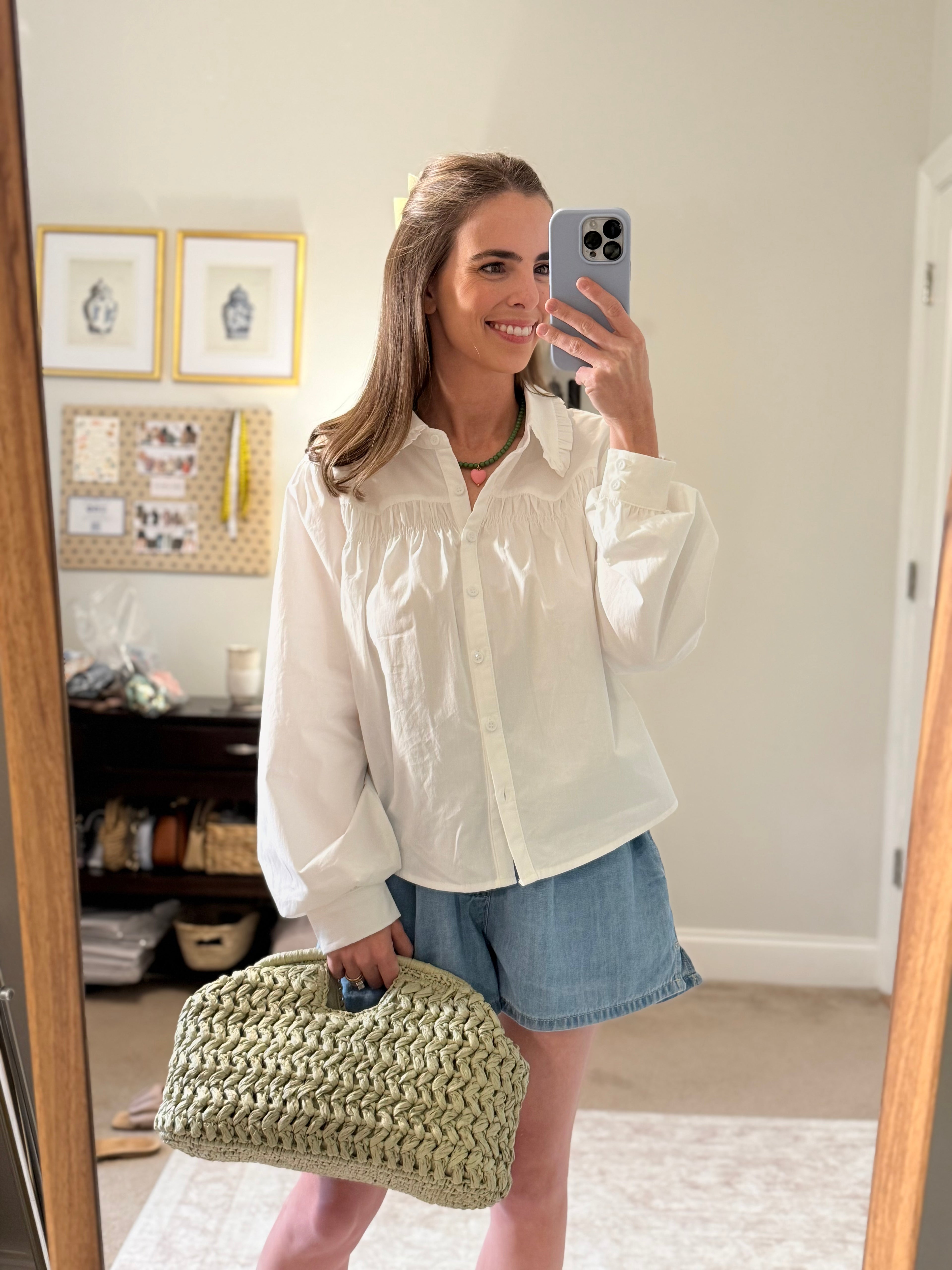Shirring Blouse