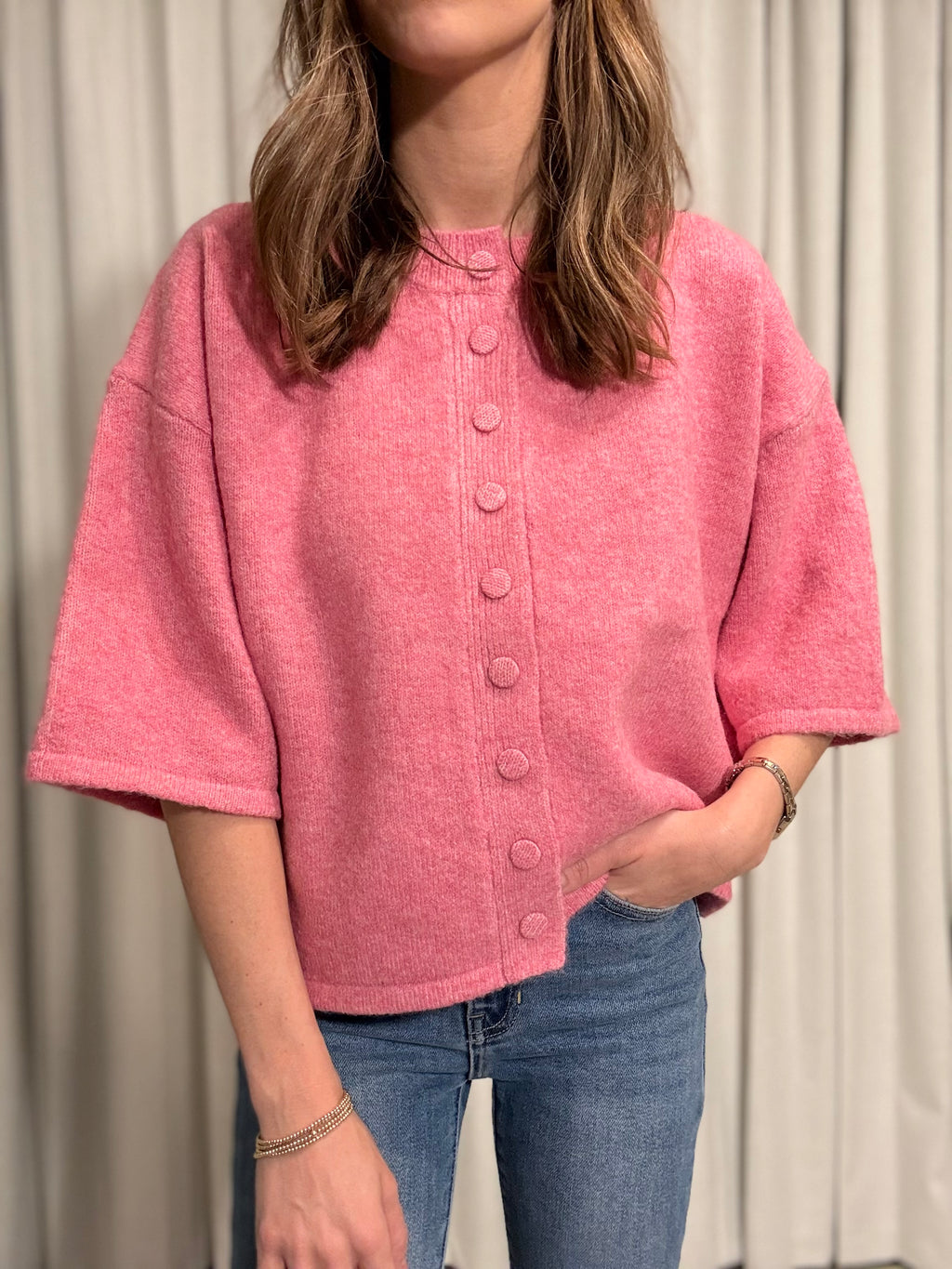 Button Down Sweater