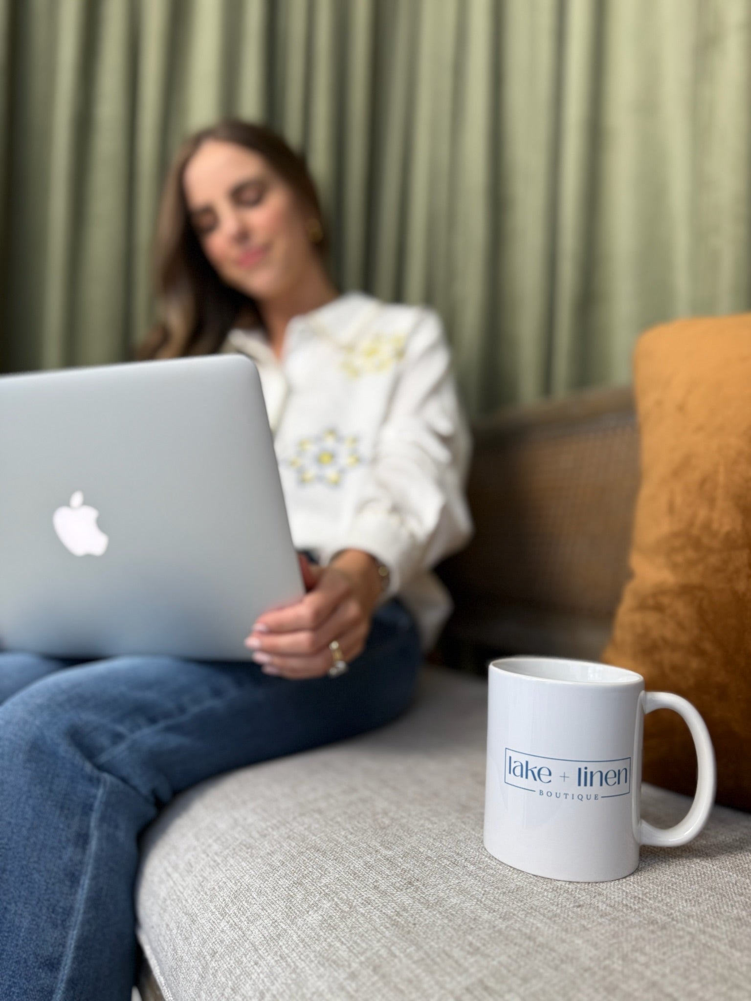 Lake + Linen Coffee Mug