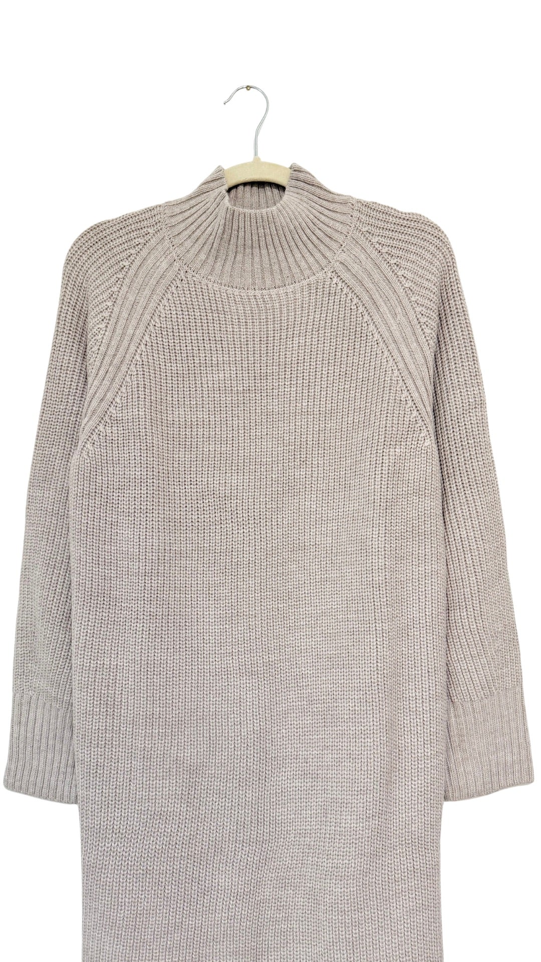 Taupe Turtleneck Maxi