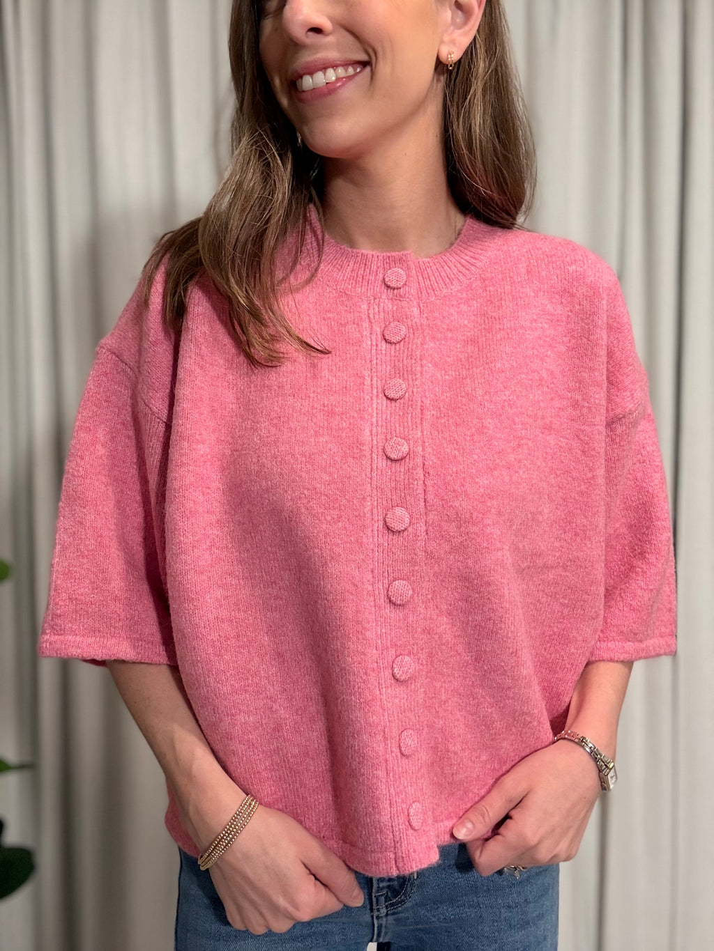 Button Down Sweater