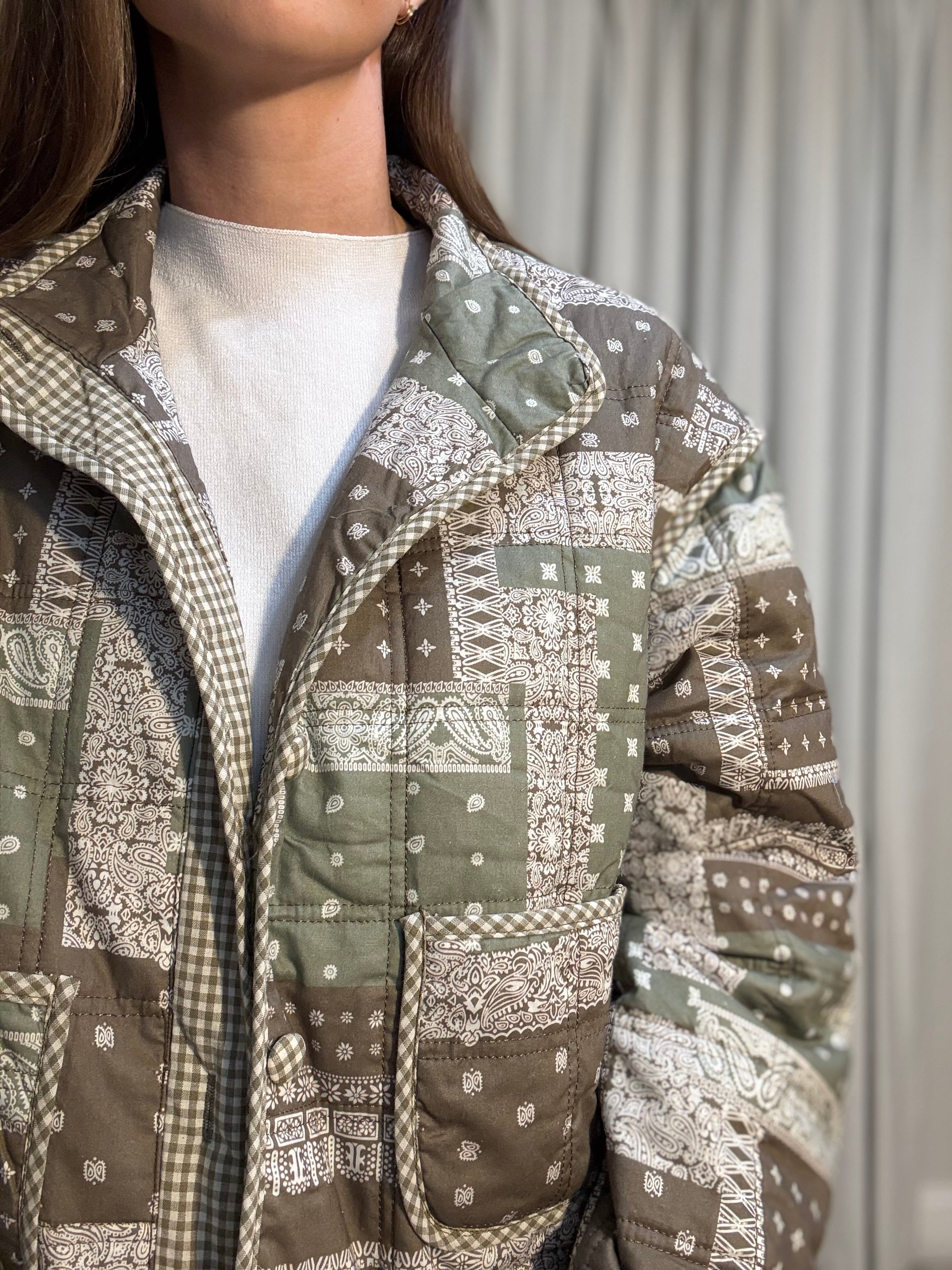 Bandana Patchwork Jacket