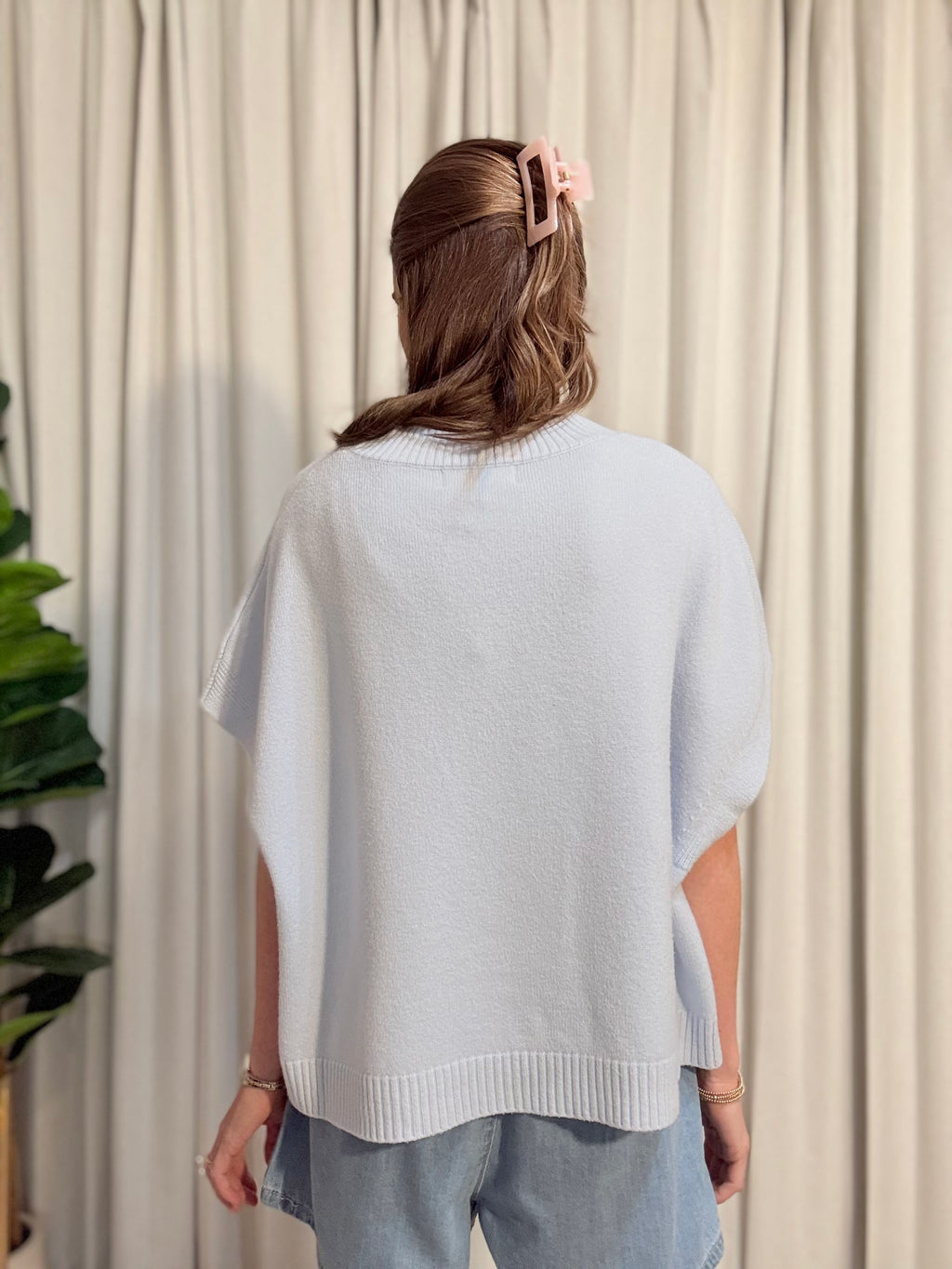 Drop Shoulder Sweater