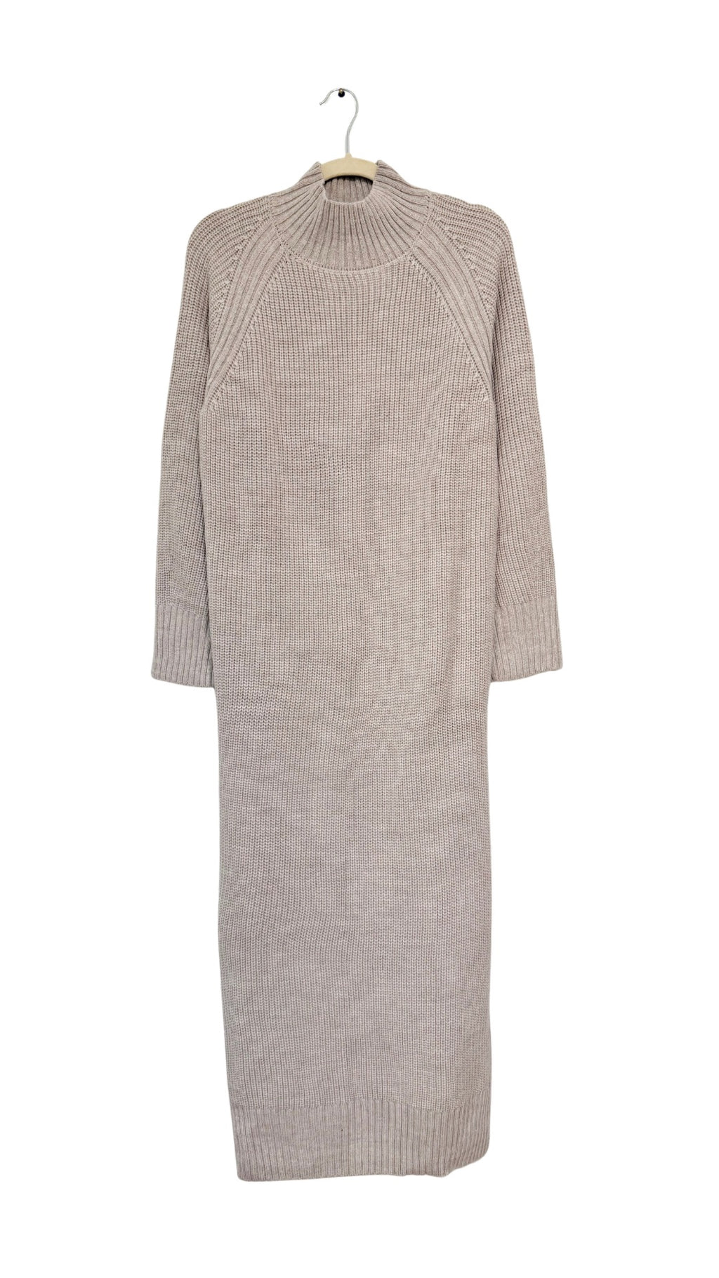 Taupe Turtleneck Maxi