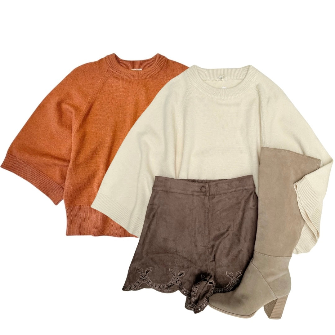 Drop Shoulder Sweater