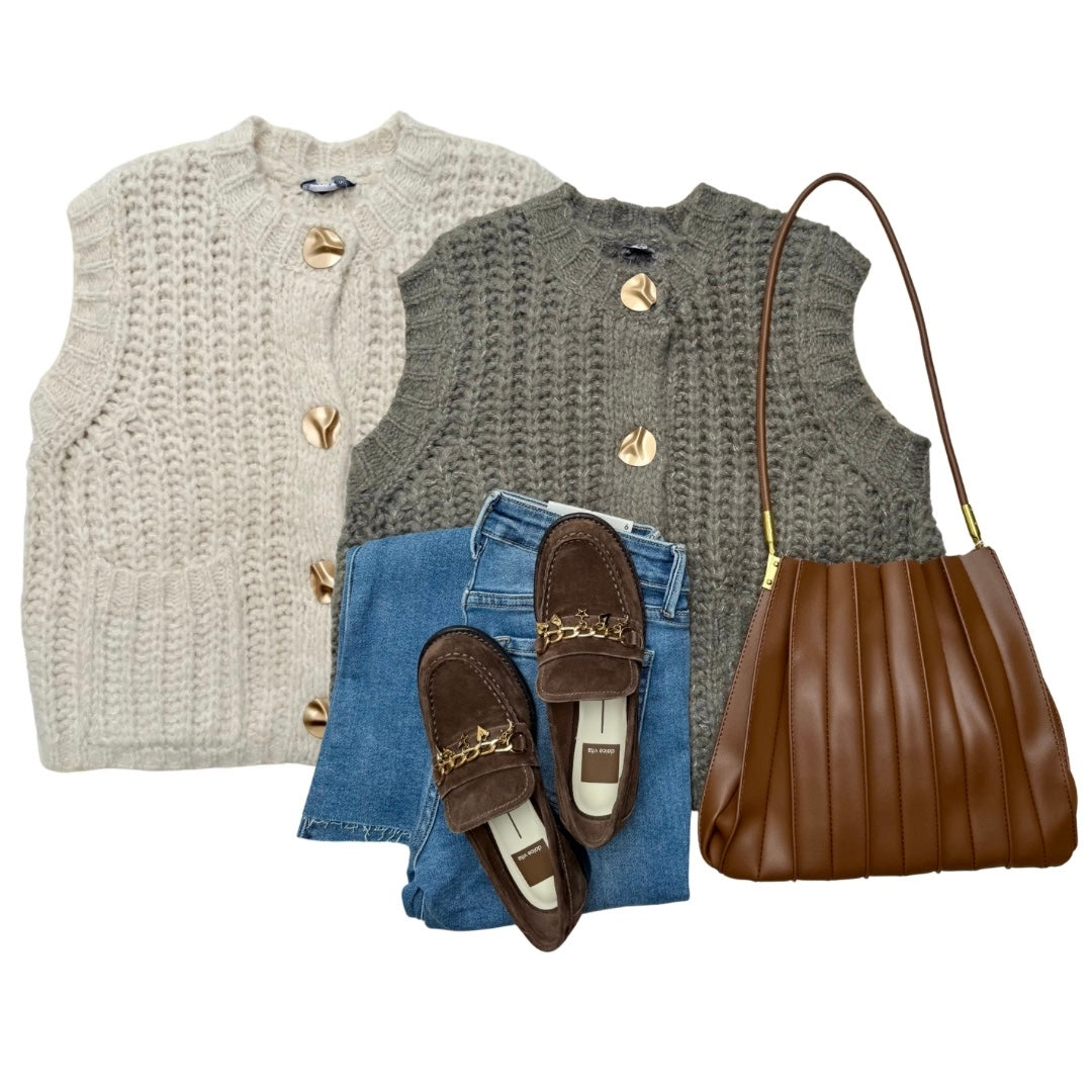 Knit Sweater Vest