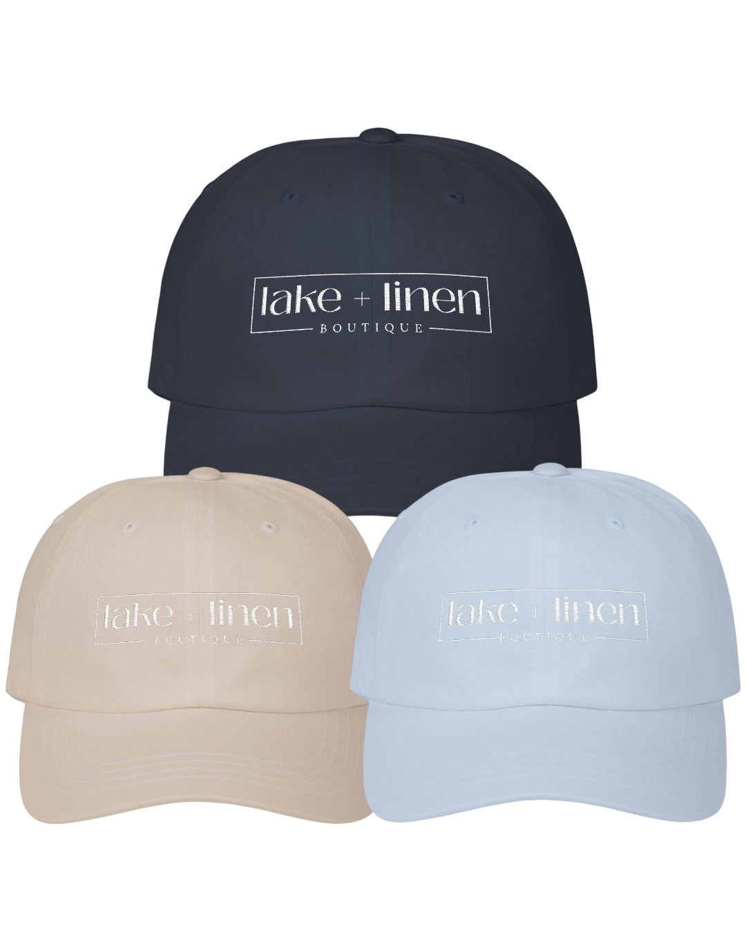 Lake + Linen Ball Cap