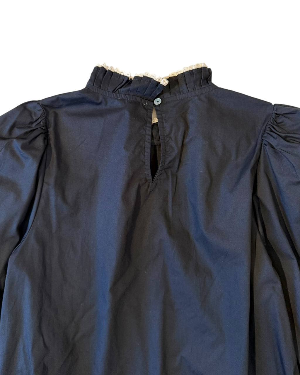 Black Embroidered Top