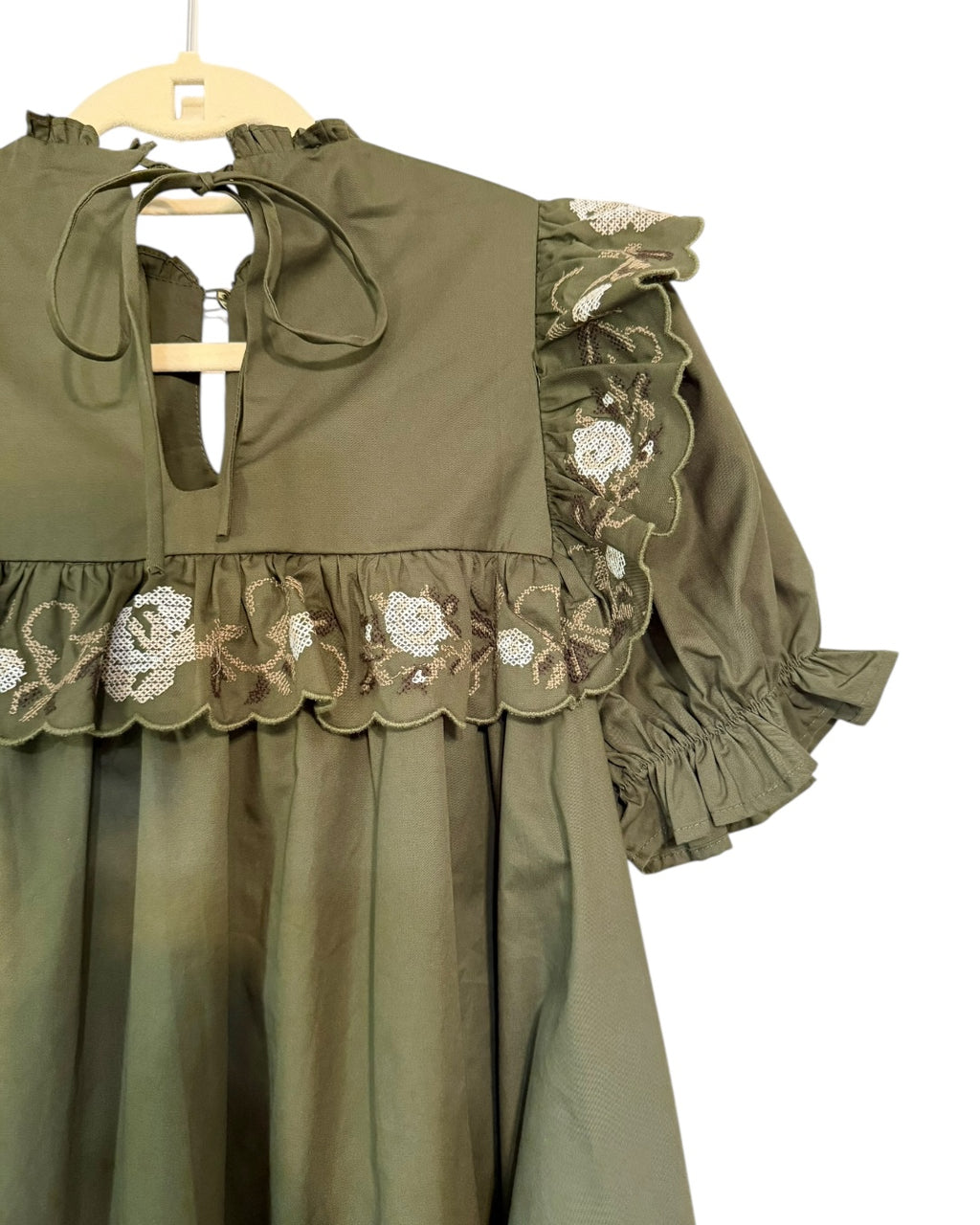 Sierra Olive Mini Dress