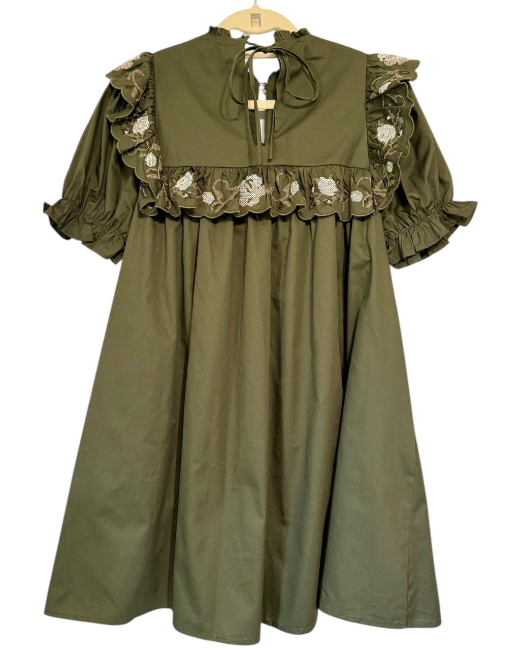 Sierra Olive Mini Dress