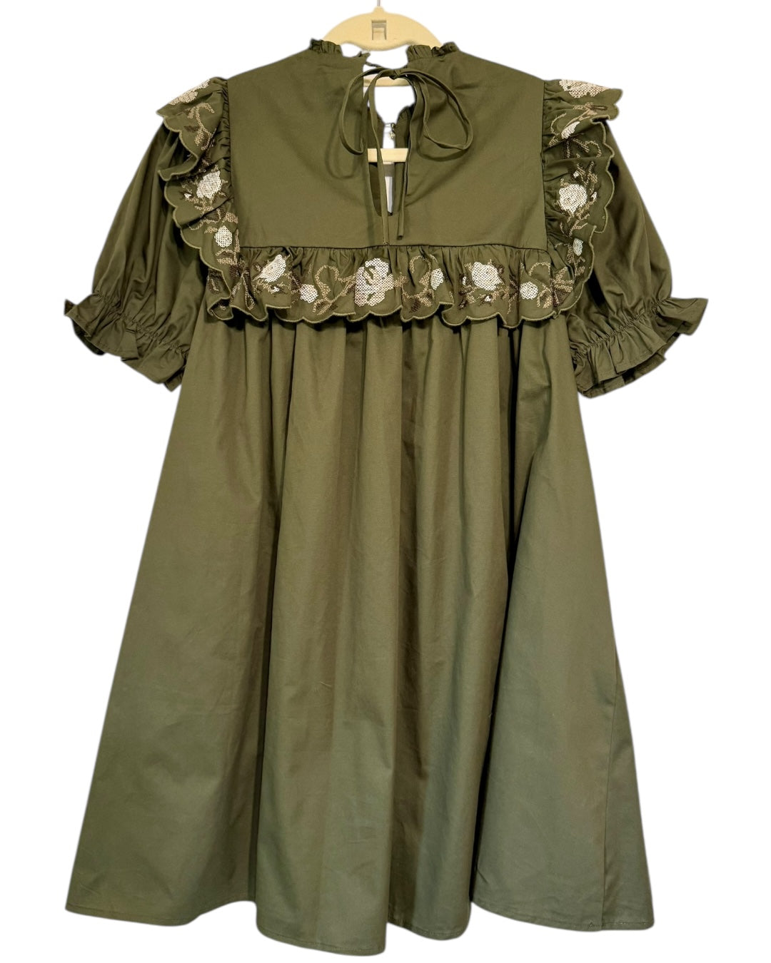 Sierra Olive Mini Dress