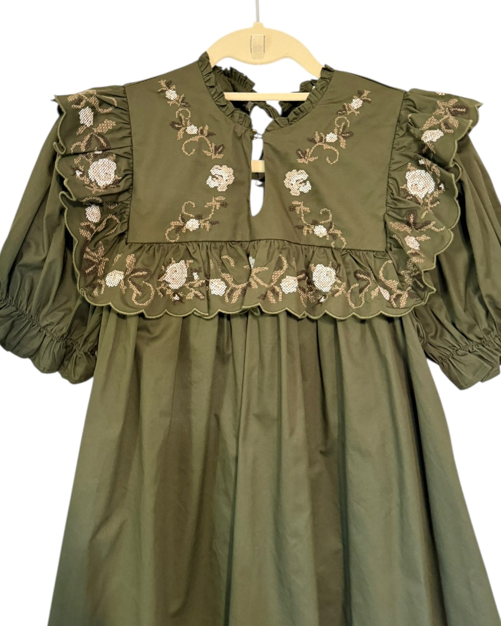 Sierra Olive Mini Dress