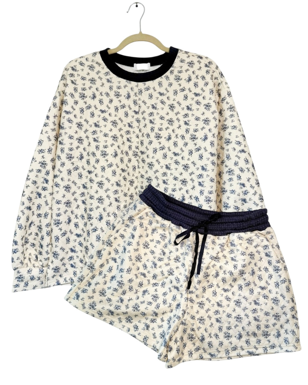 Quilted Pullover Set