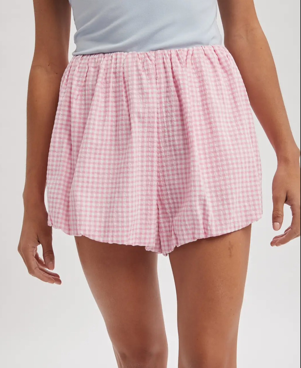 Gingham Short