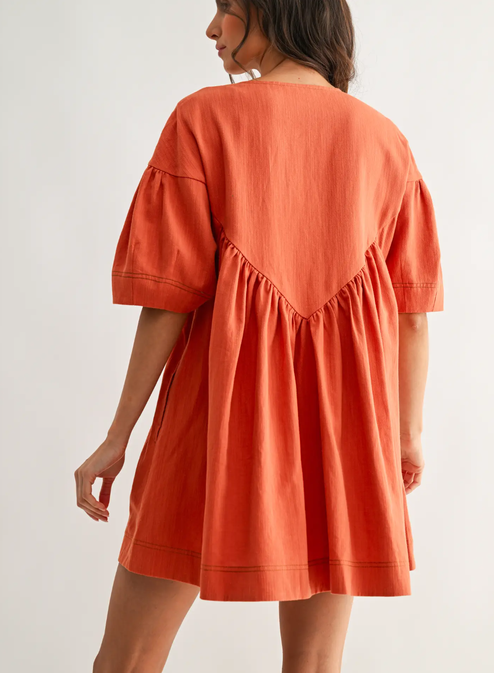 Embroidered Tunic Dress  Lake + Linen Boutique