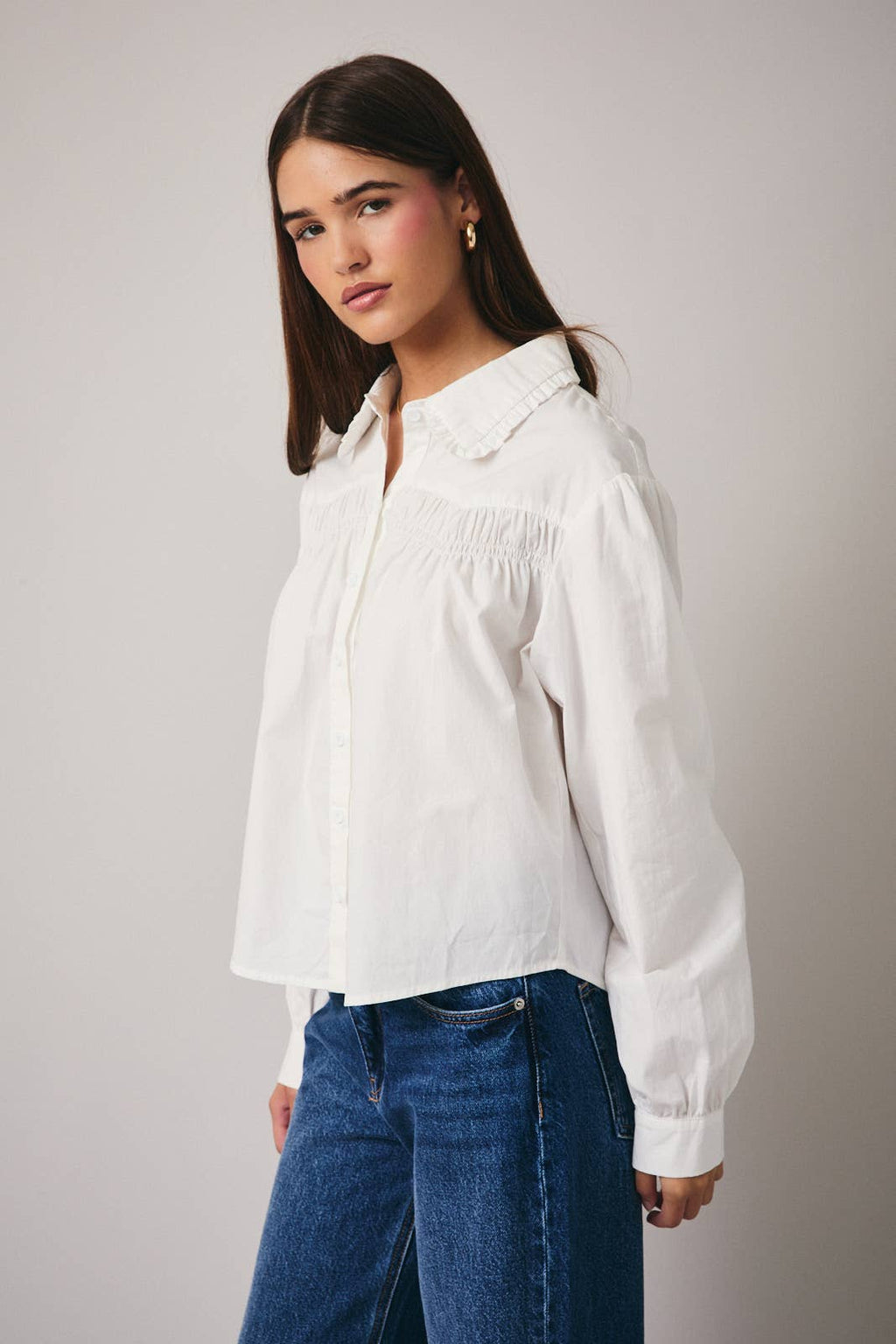 Shirring Blouse