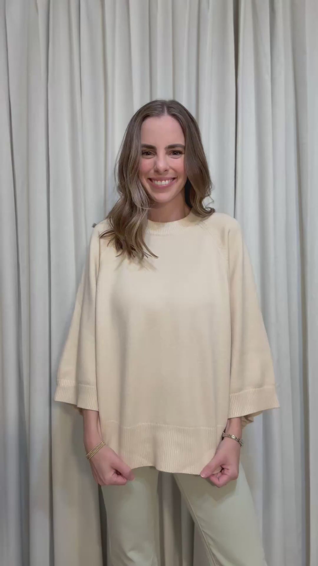 Drop Shoulder Sweater