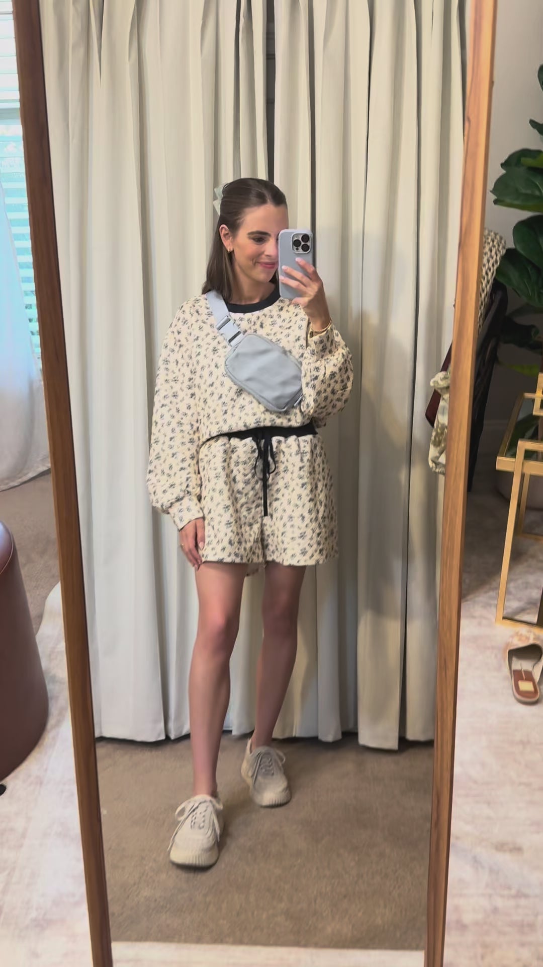 Quilted Pullover Set