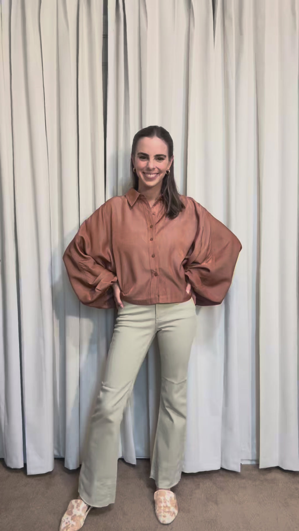 Terracotta Blouse