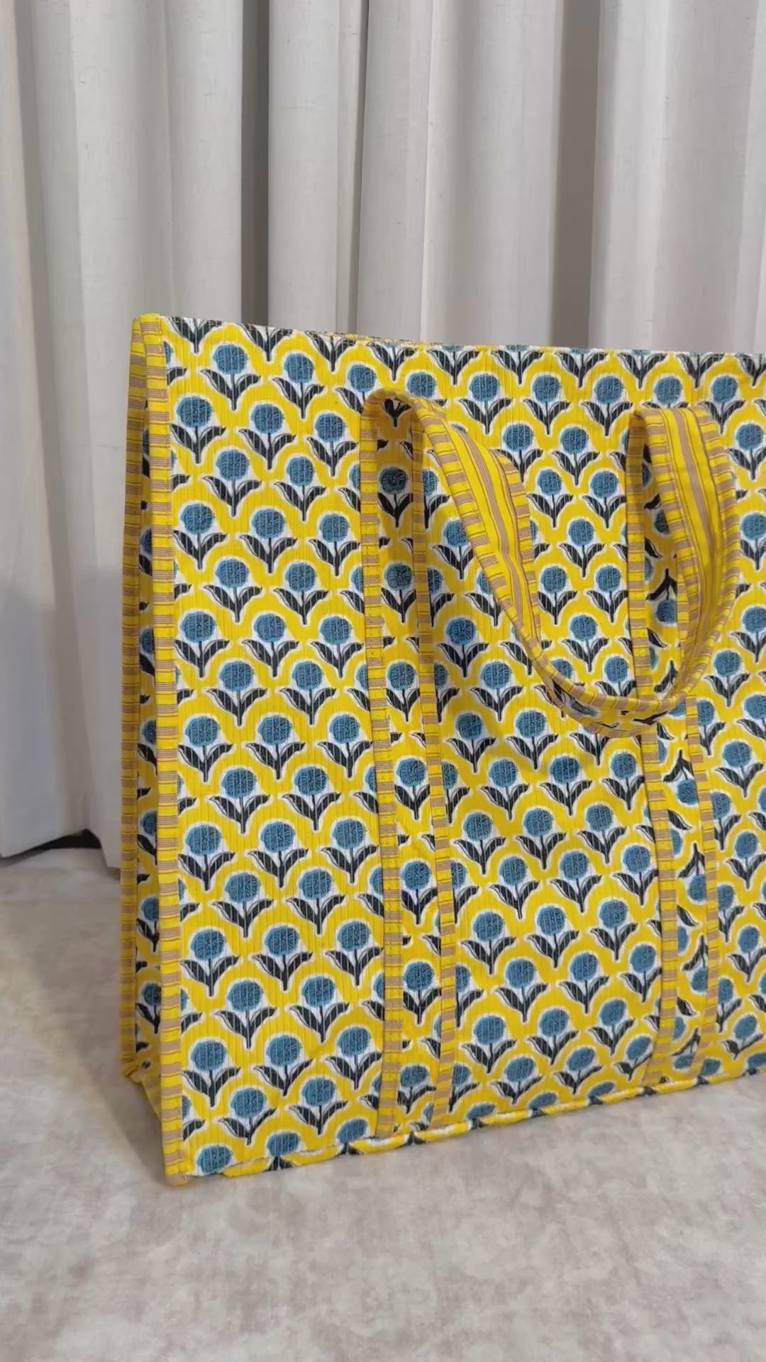 Reversible Quilted Tote