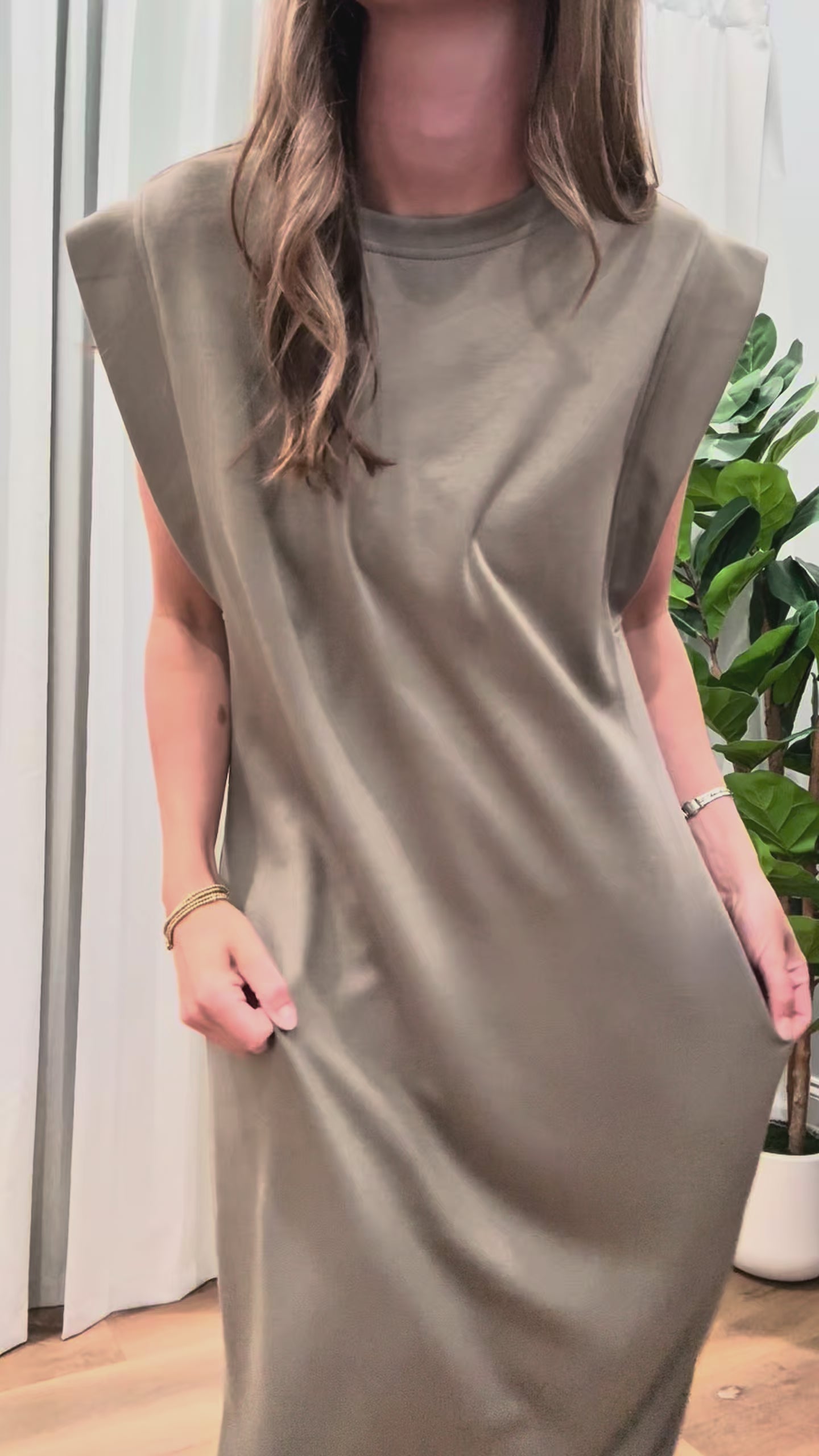 Olive Lounge Dress