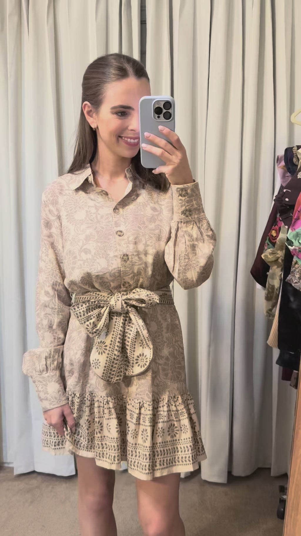 Carly Ruffled Mini Dress