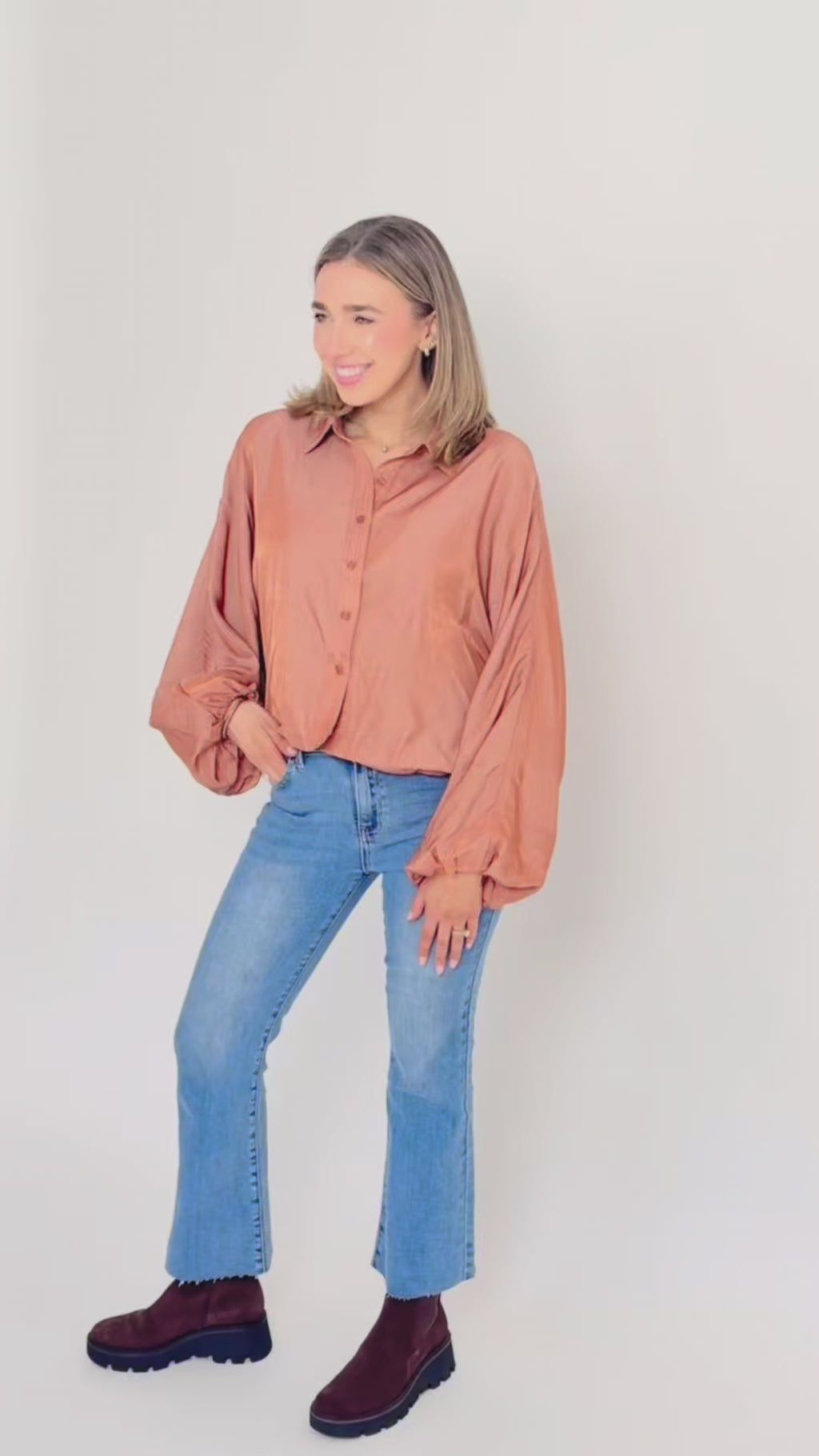 Terracotta Blouse