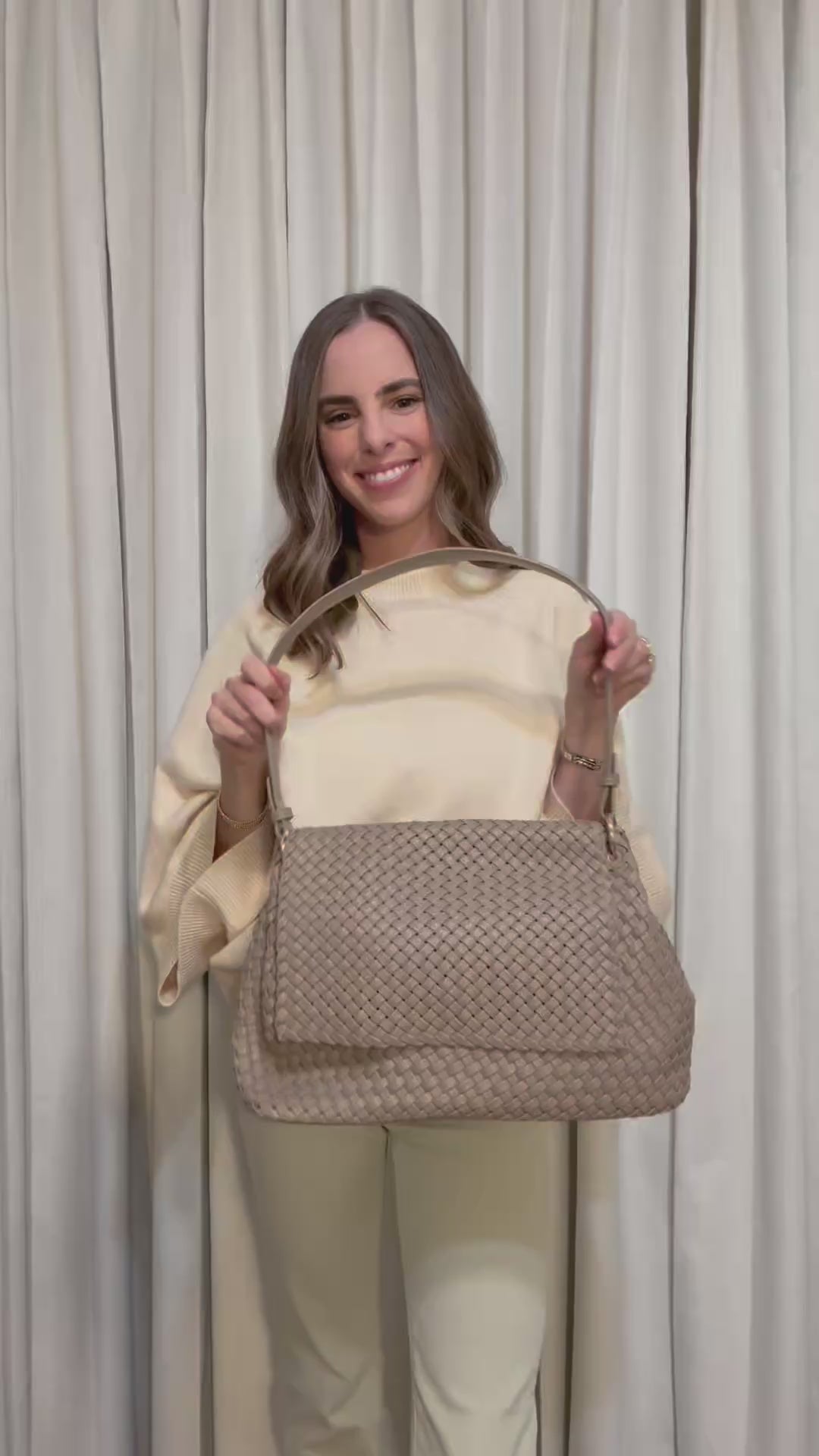 Natalia Taupe Bag