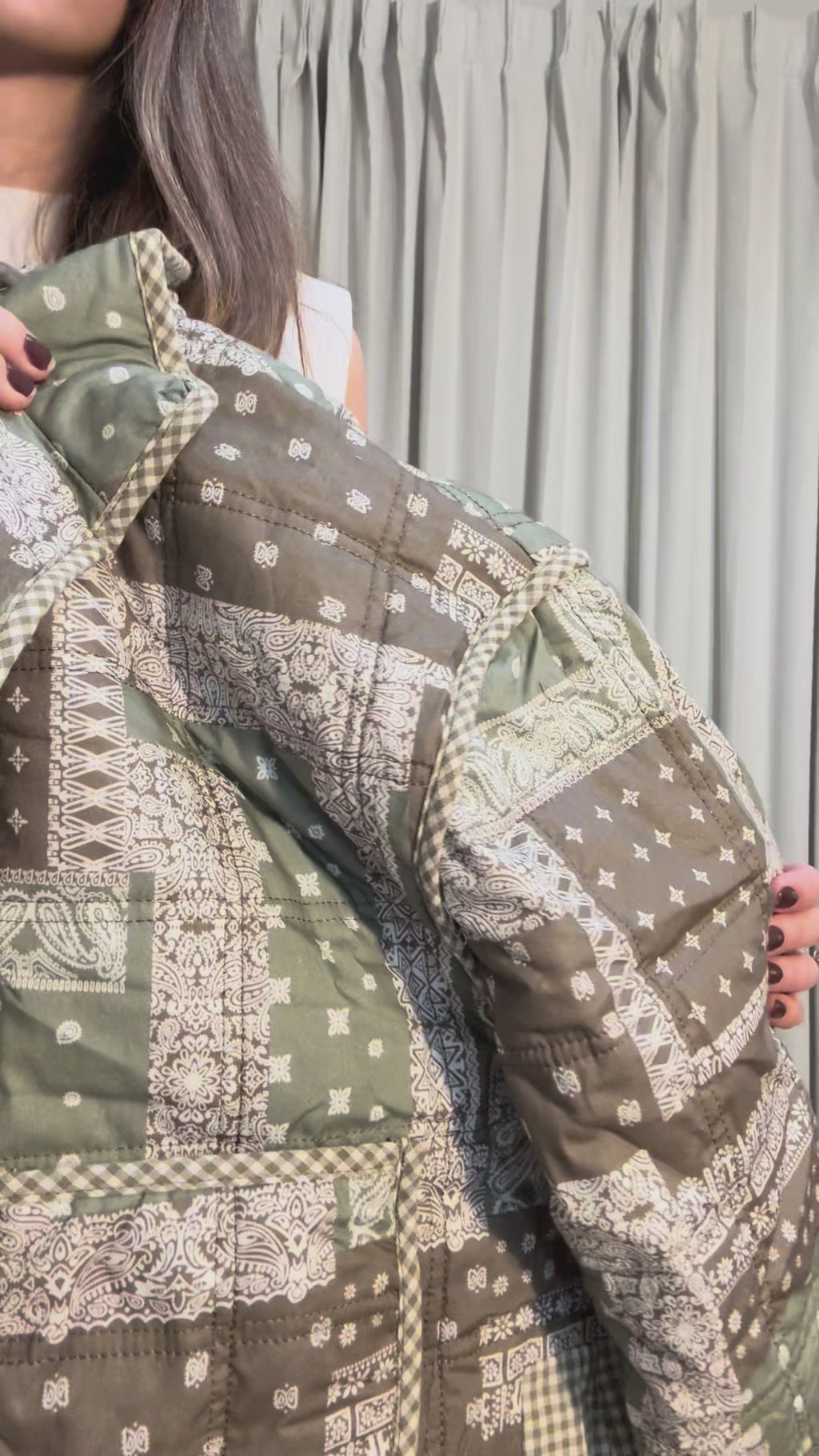 Bandana Patchwork Jacket