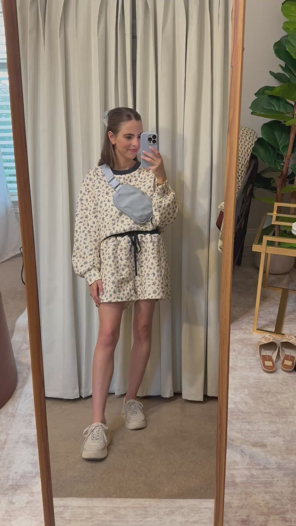 Quilted Pullover Set