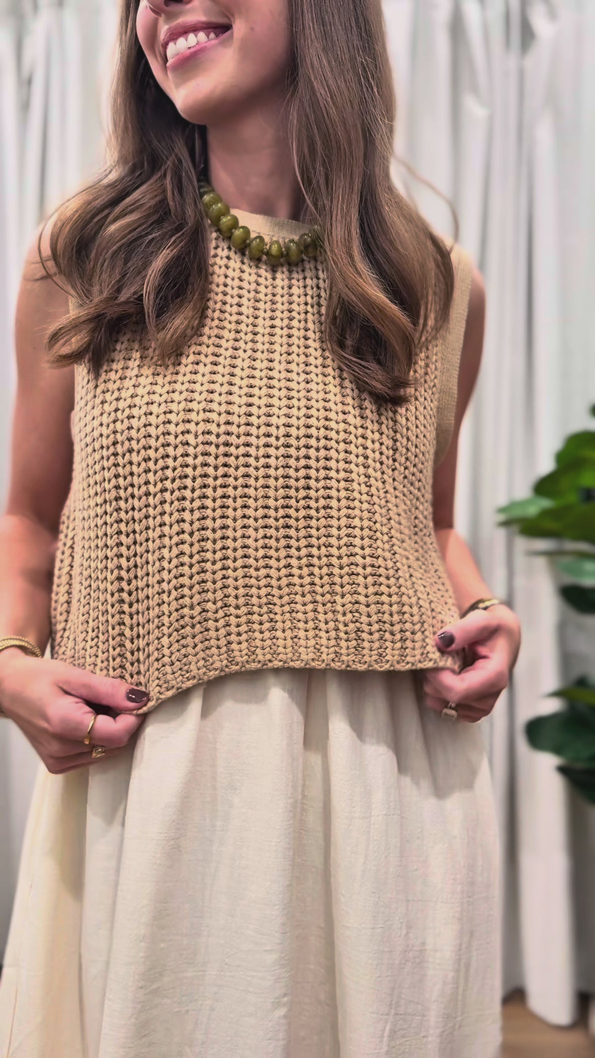 Twofer Midi Dress